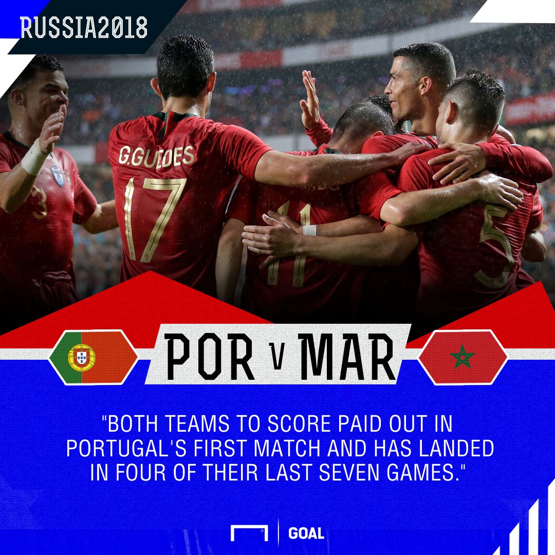 Portugal Morocco graphic