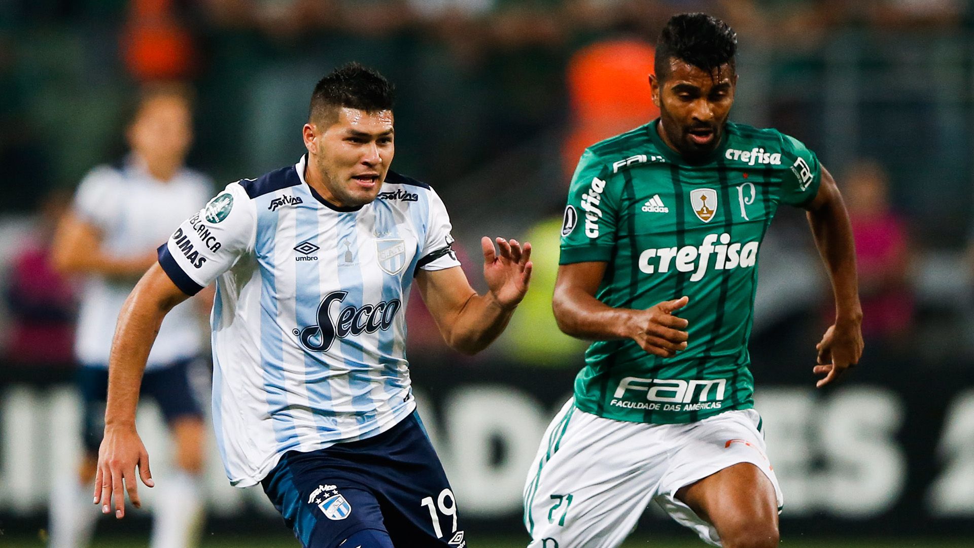 Thiago Santos David Barbona Palmeiras Atletico Tucuman Libertadores 24052017