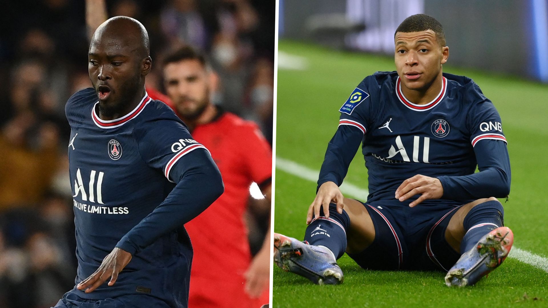 Danilo Pereira Mbappé, PSG vs Nice 