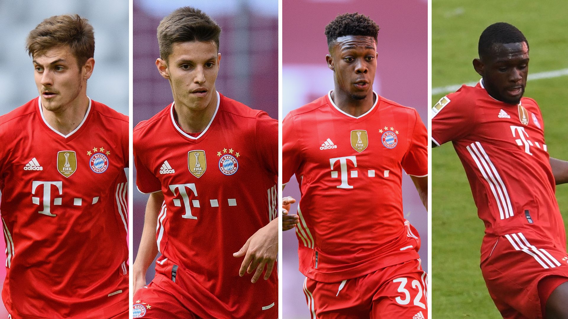 GFX FC Bayern Youngster Dantas Stanisic Nianzou Scott