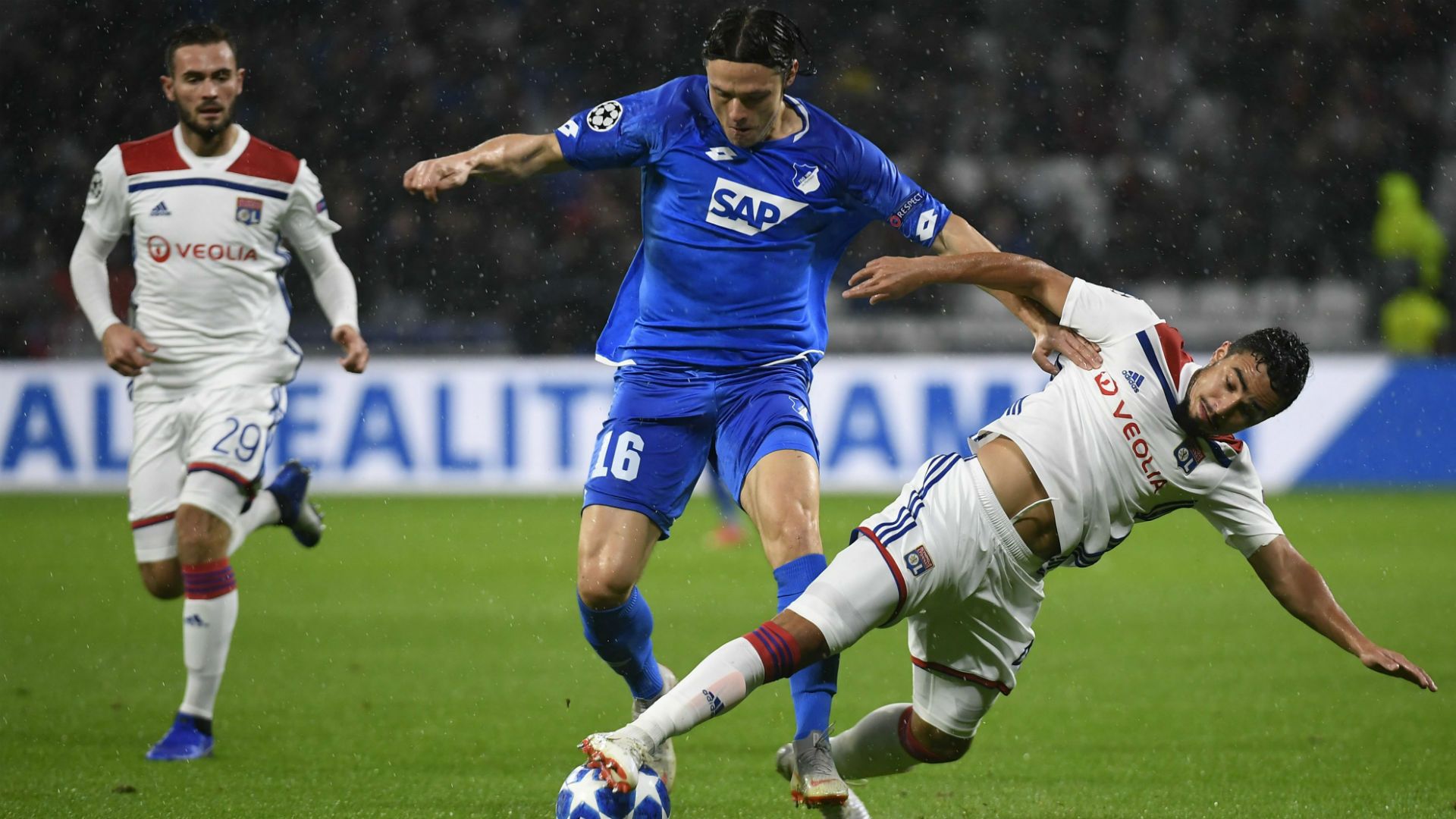 Nico Schulz Rafael Lyon Hoffenheim UEFA Champions League 07112018