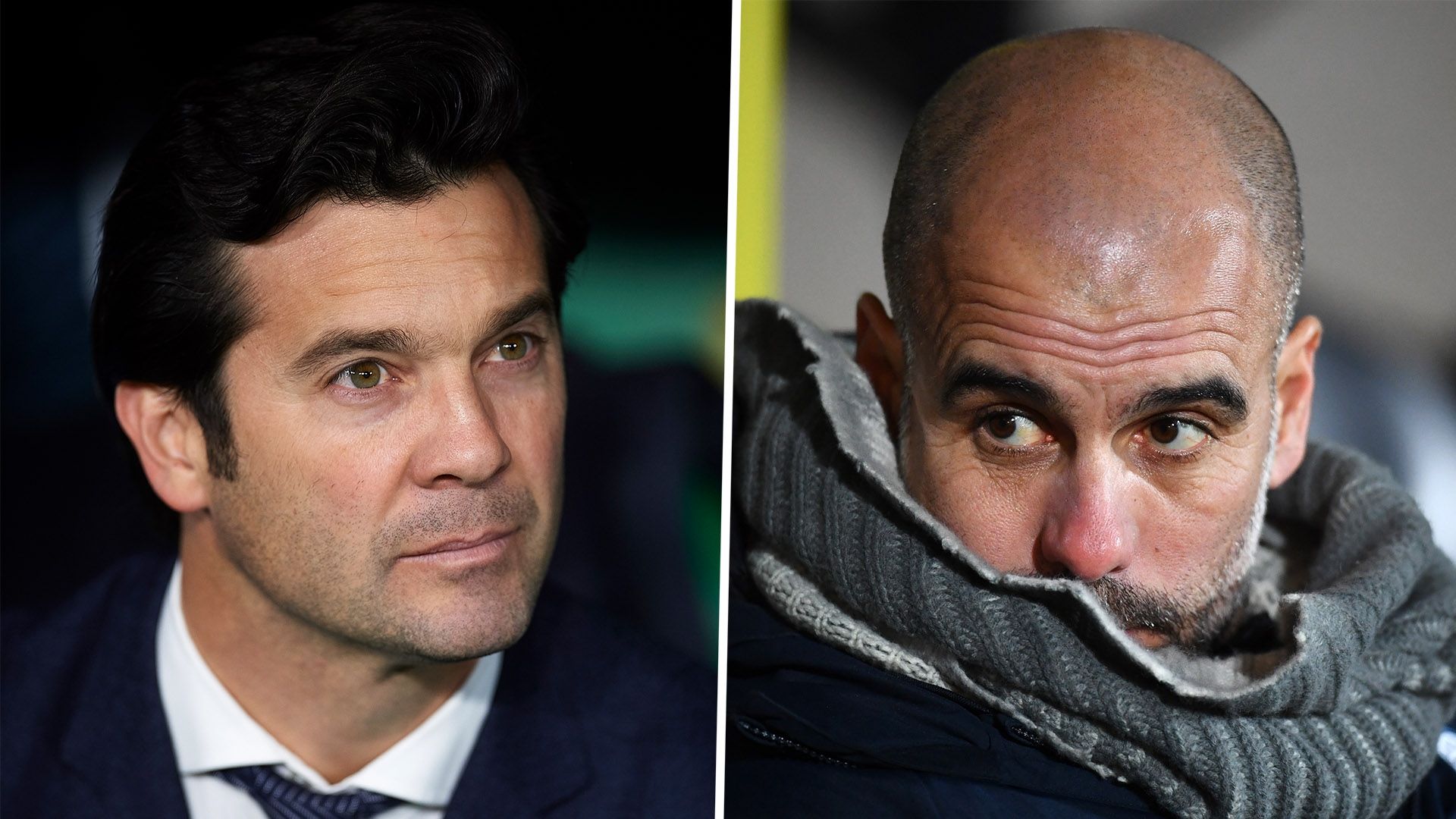 Santiago Solari Pep Guardiola Real Madrid Manchester City 2019