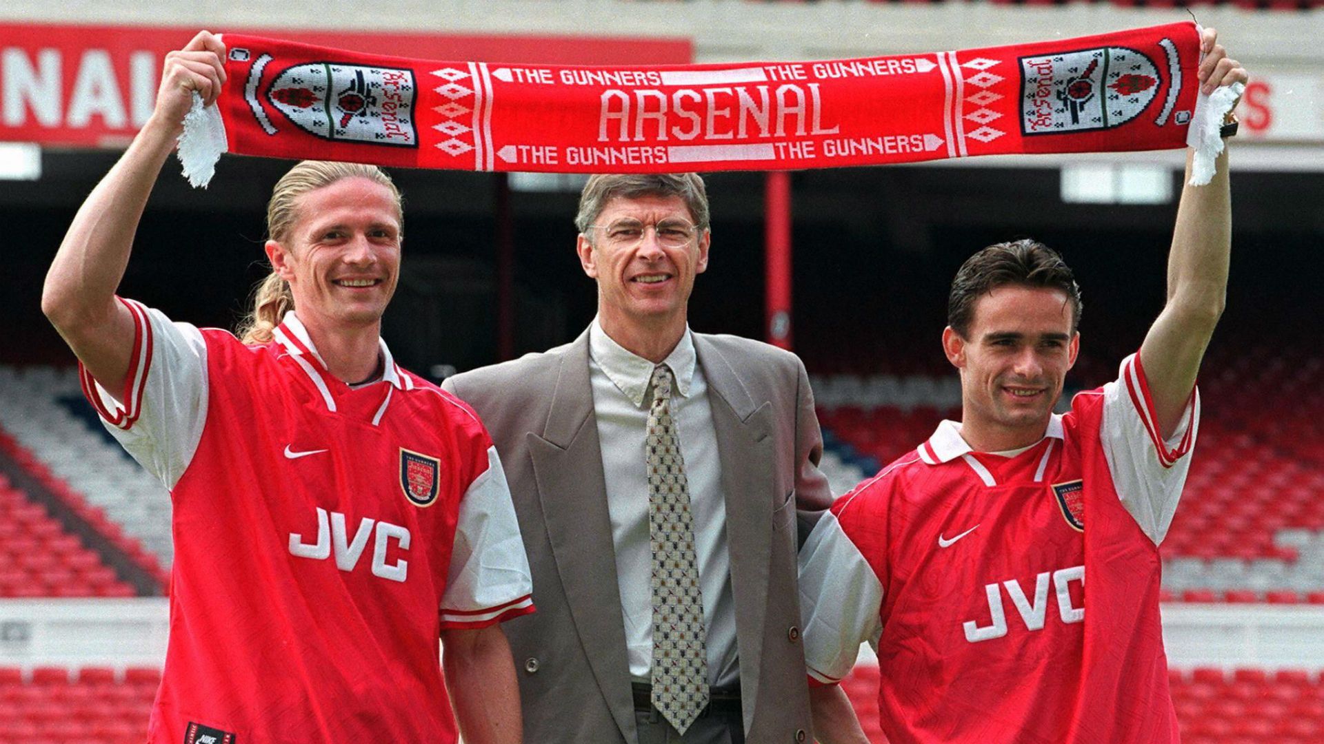 Marc Overmars and Emmanuel Petit