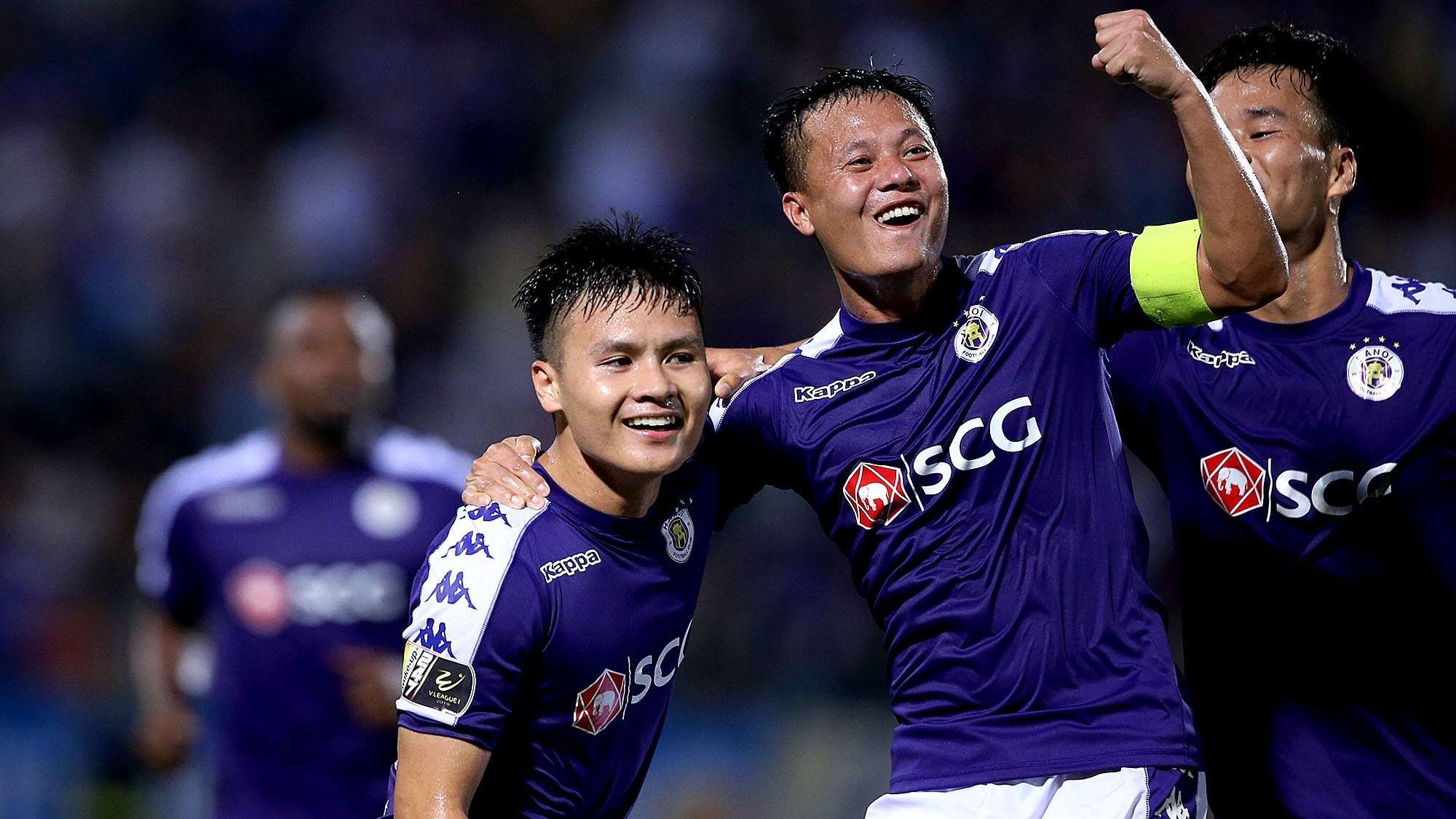Nguyen Quang Hai - Pham Thanh Luong Ha Noi FC V.League 2019