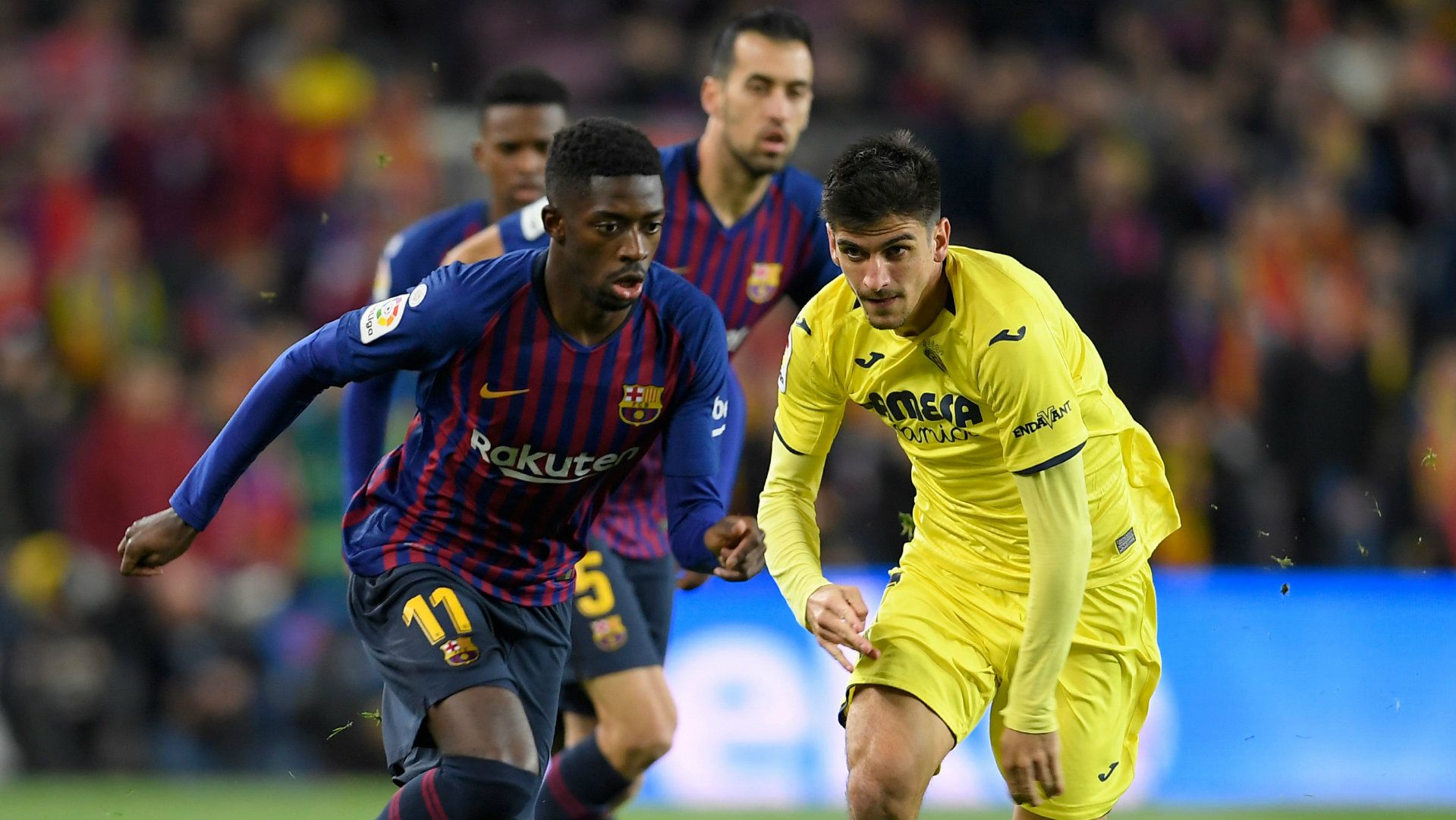 Ousmane Dembele Barcelona vs Villarreal La Liga 2018-19