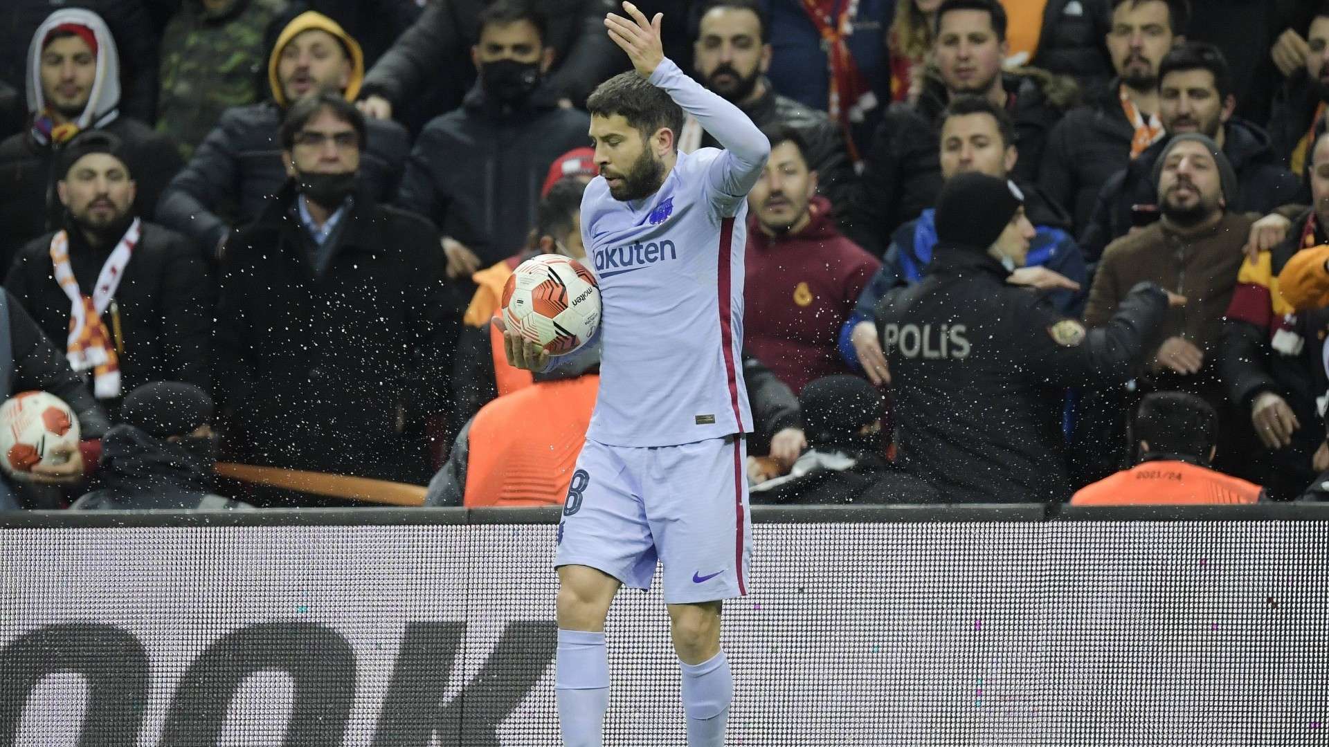 GER ONLY Jordi Alba Barcelona Galatasaray Europa League 17032022