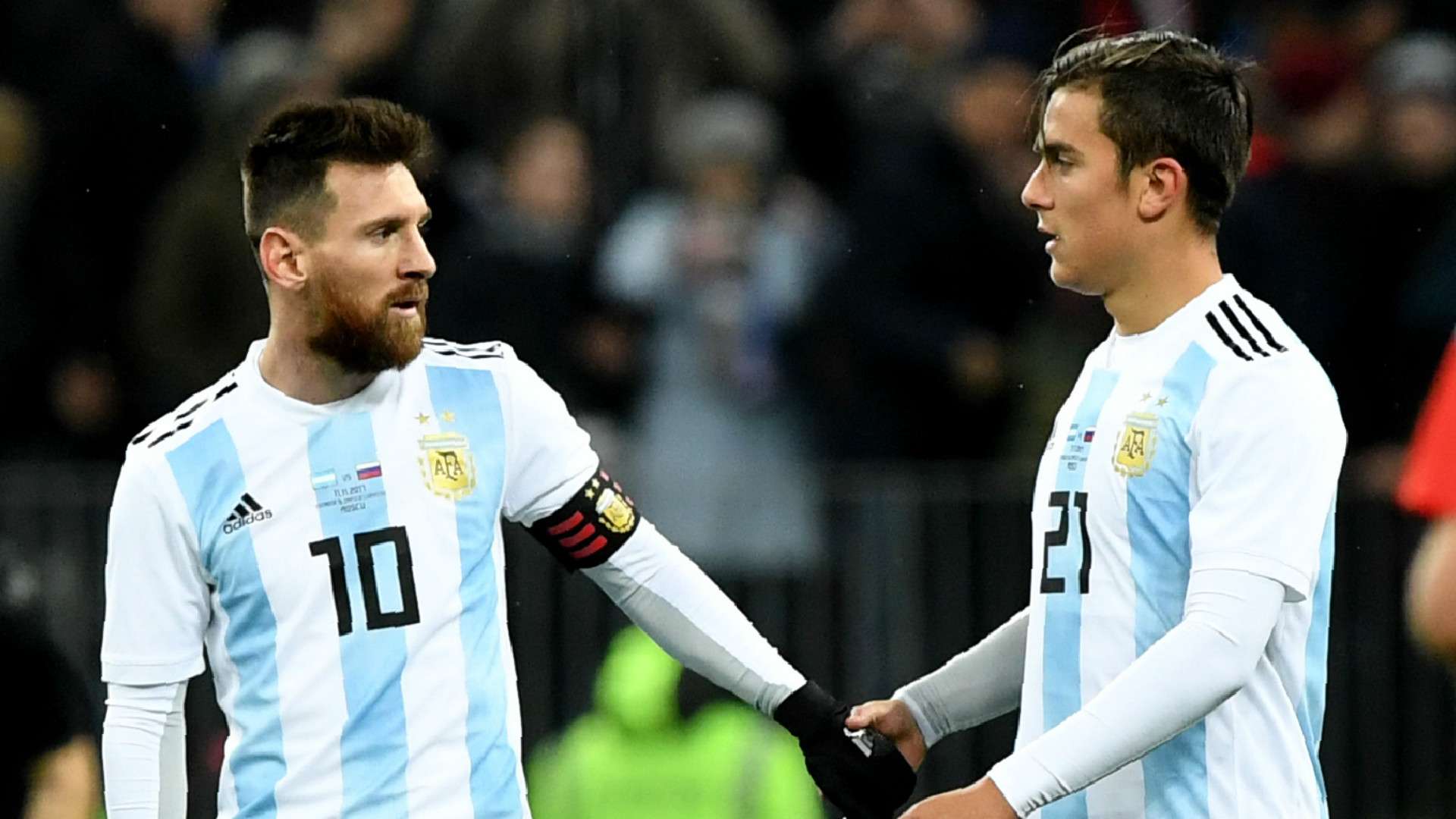 Lionel Messi Paulo Dybala Argentina