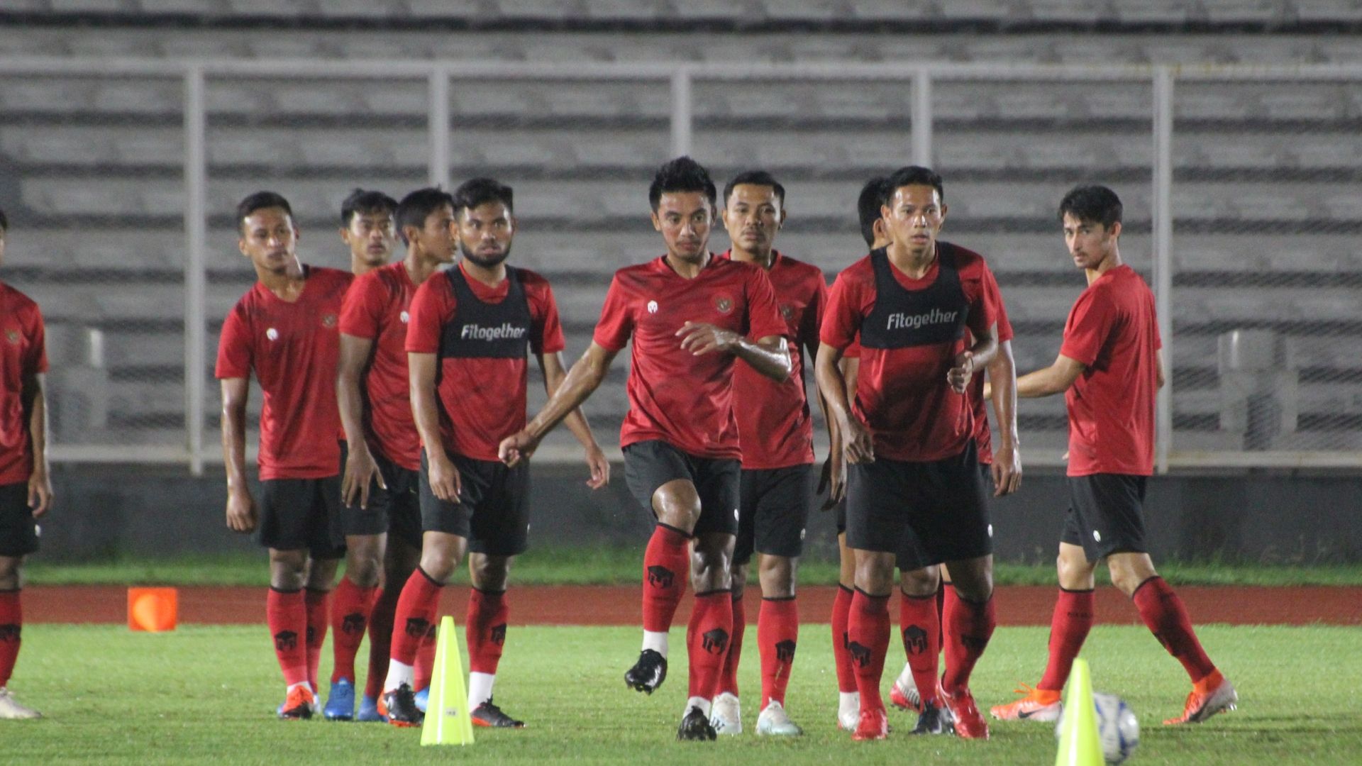 Latihan Timnas Indonesia