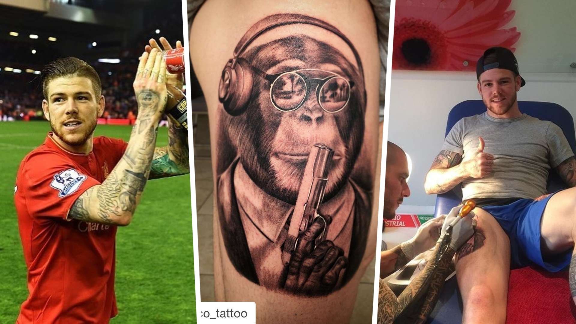Alberto Moreno tattoo