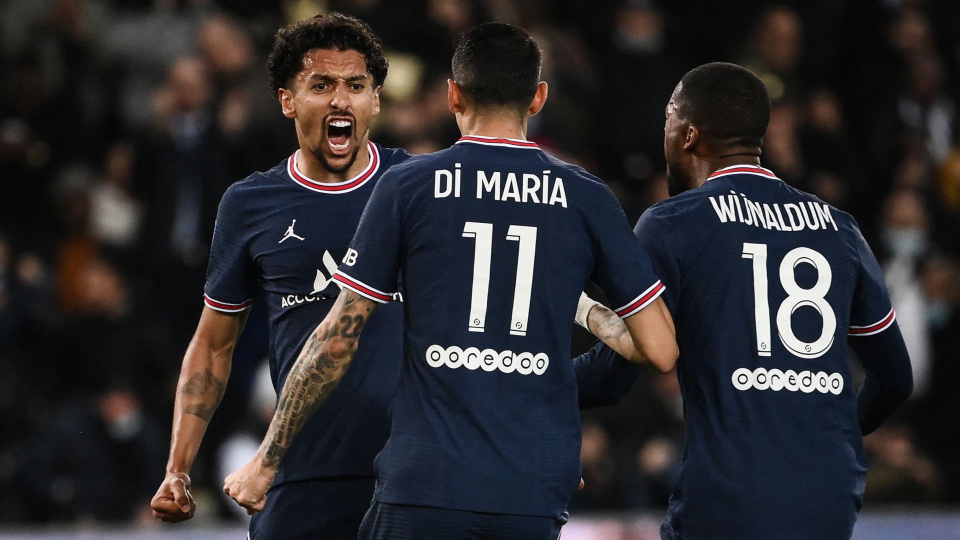 Marquinhos PSG Lille 29102021