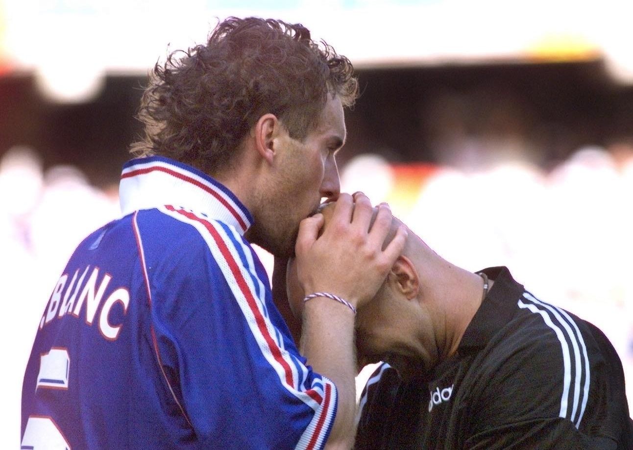 Laurent Blanc - Fabien Barthez