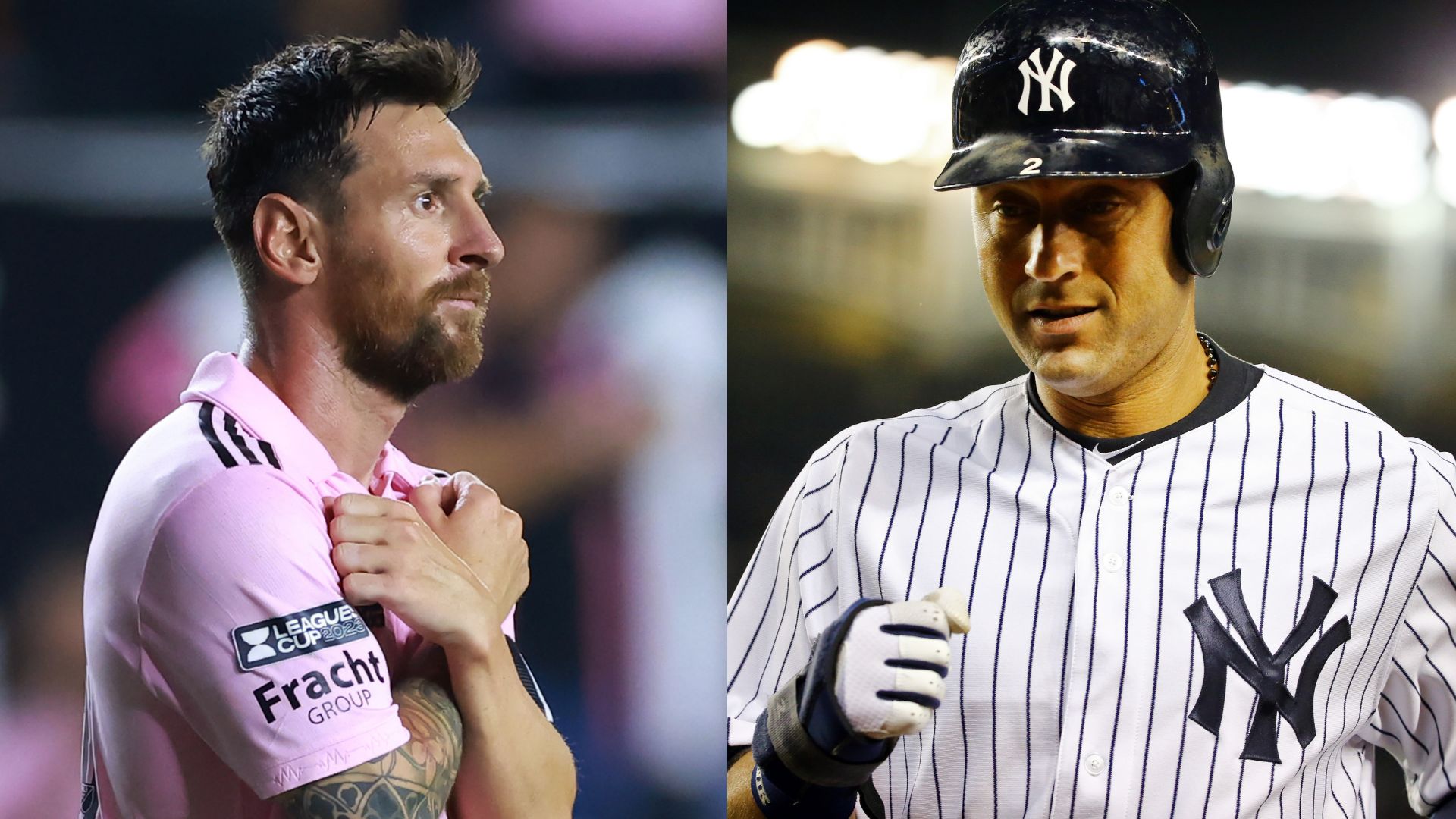 Lionel Messi Derek Jeter