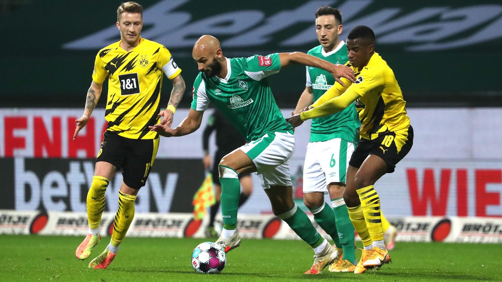 Omer Toprak Youssoufa Moukoko Werder Bremen Borussia Dortmund Bundesliga 15122020
