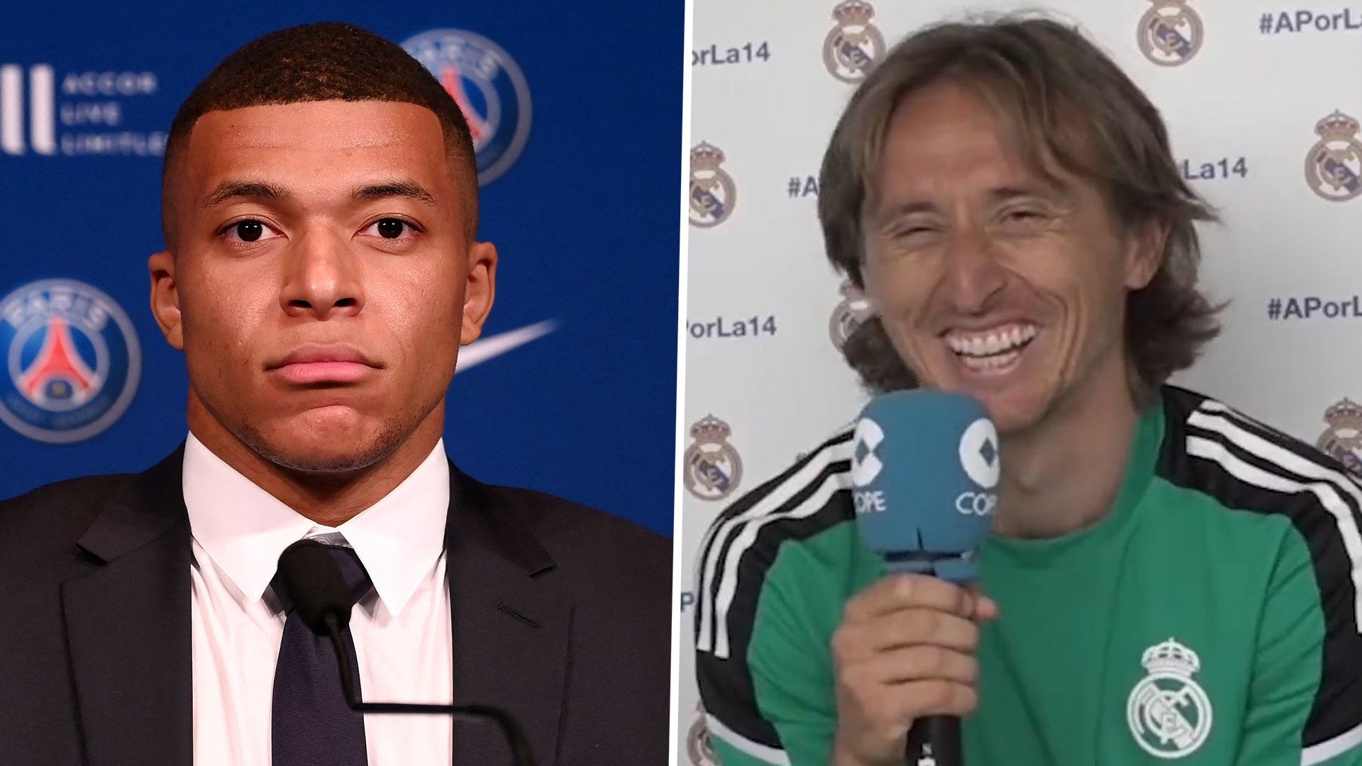 Kylian Mbappe Luka Modric