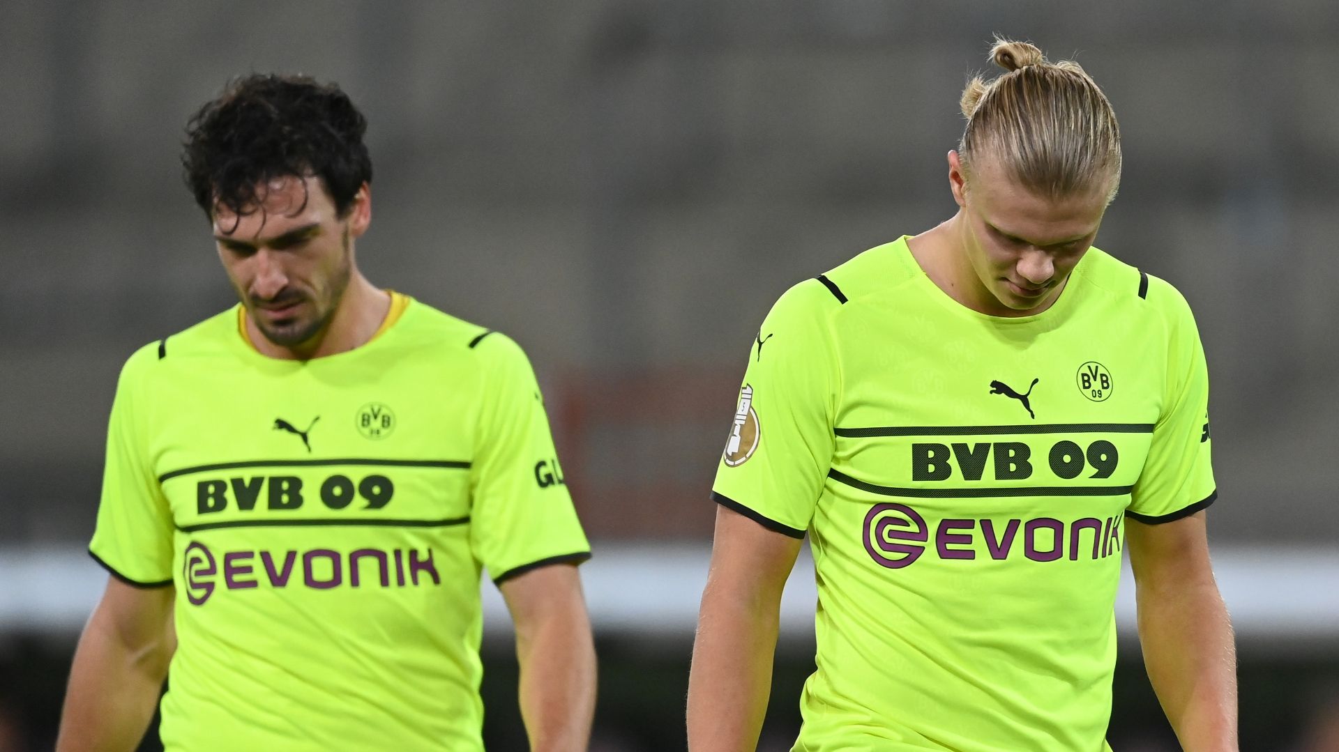 Erling Haaland Mats Hummels Borussia Dortmund