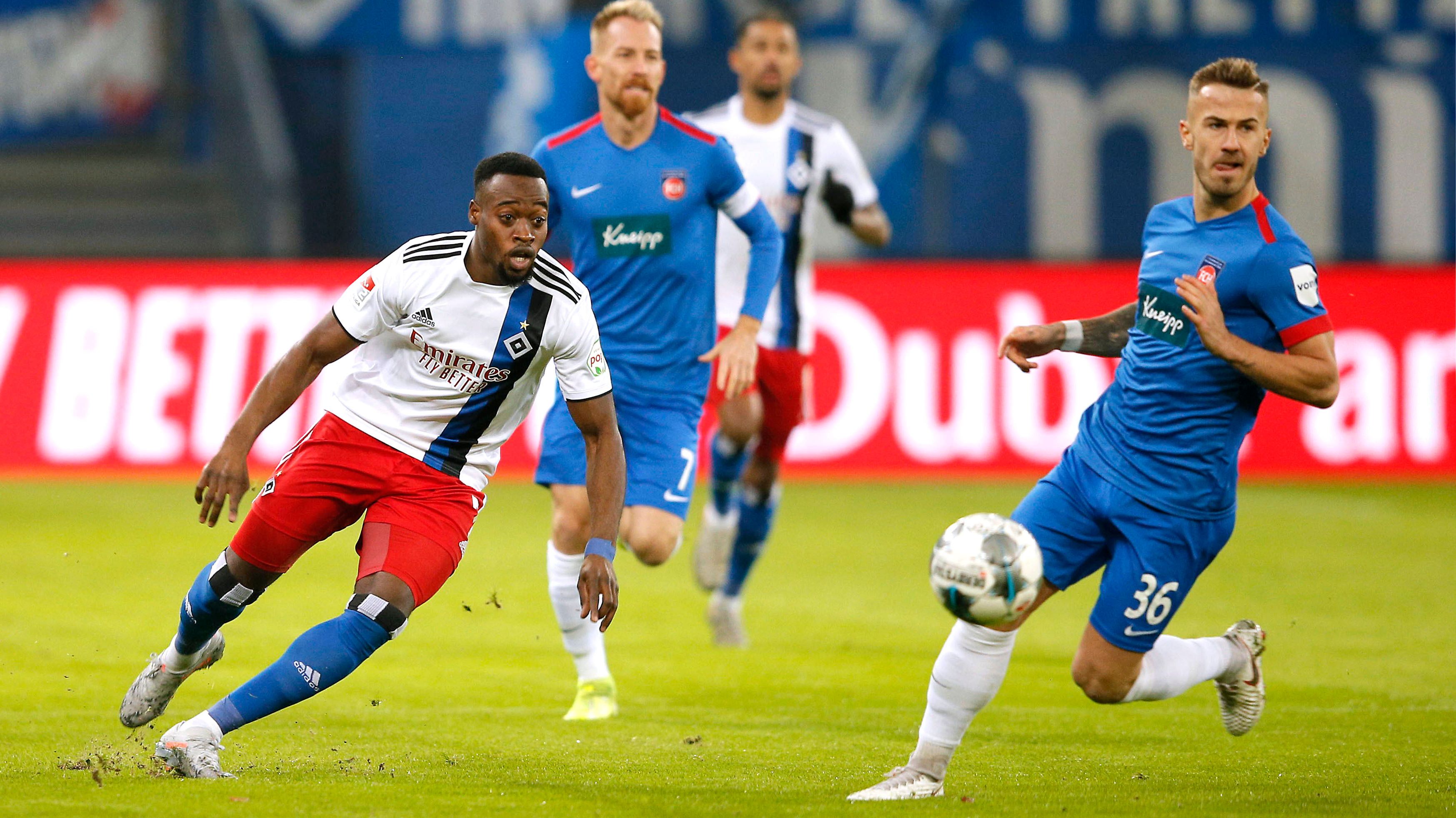 GERMANY ONLY Hamburger SV 1. FC Heidenheim