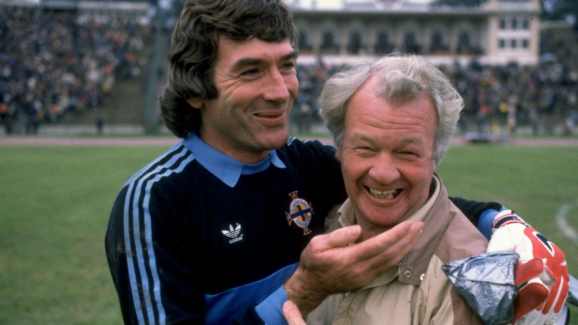 pat jennings billy bingham - northern ireland 1985