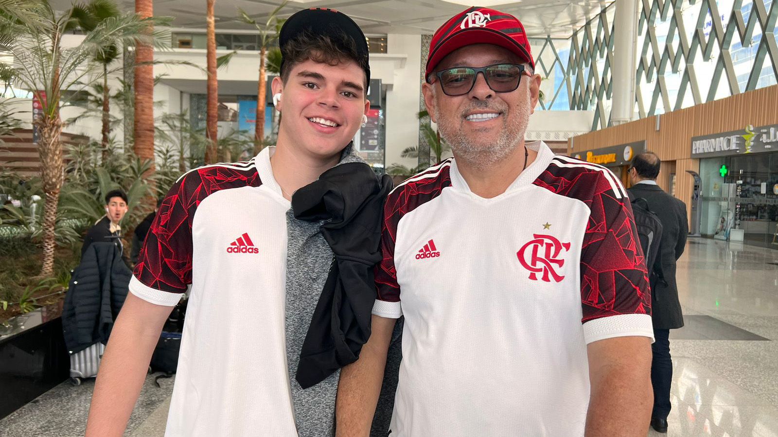 Torcedores do Flamengo, em Tanger, 2023