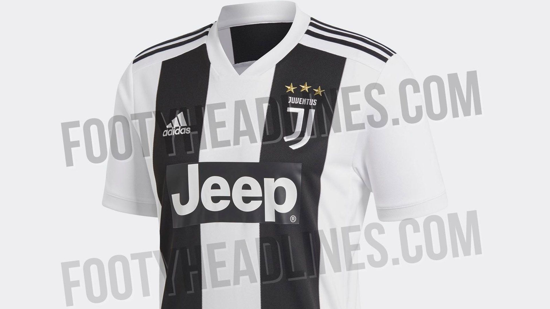 La nuova maglia della Juventus