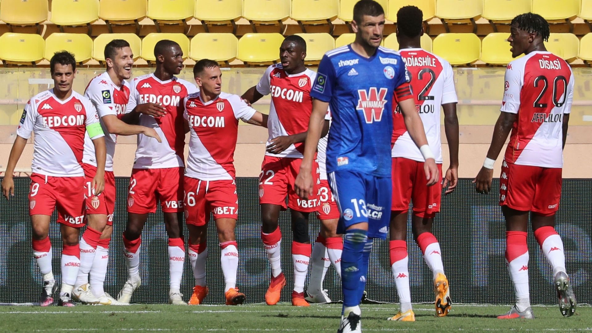 AS Monaco Strasbourg Ligue 1 27092020