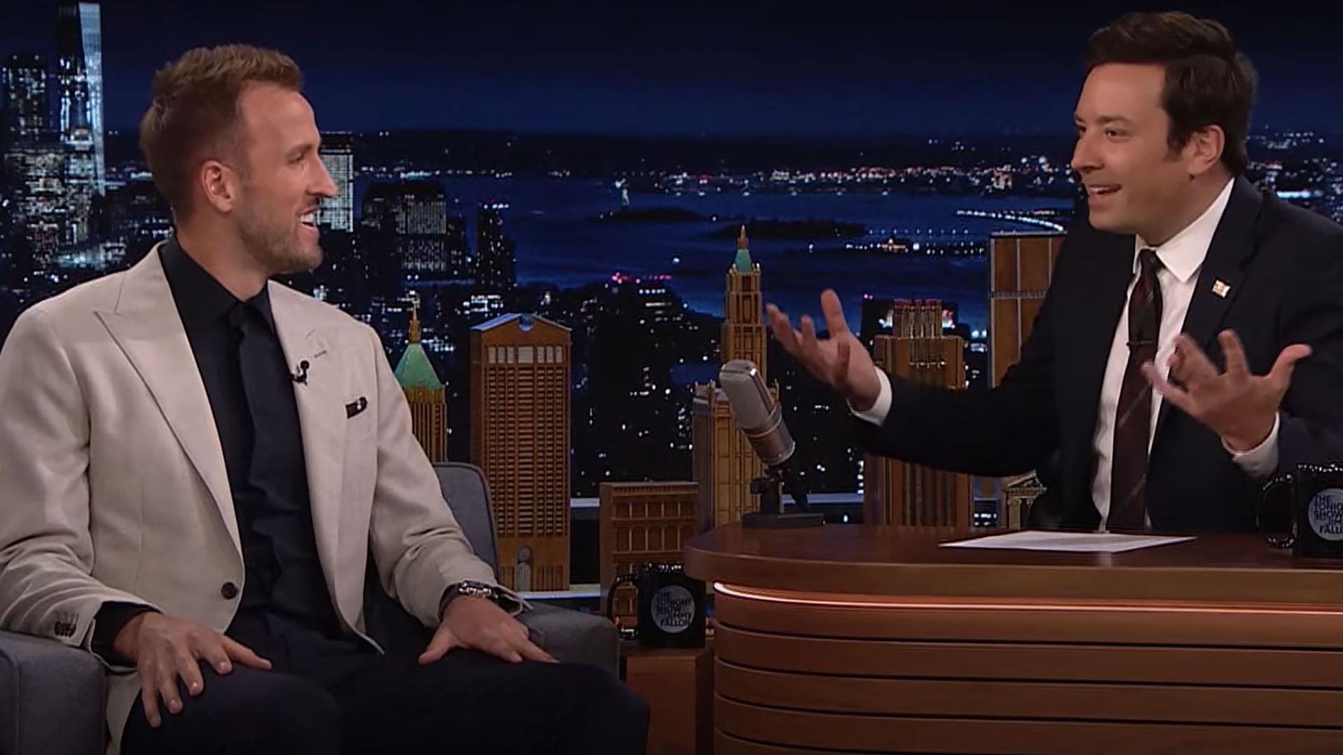 Harry Kane Jimmy Fallon