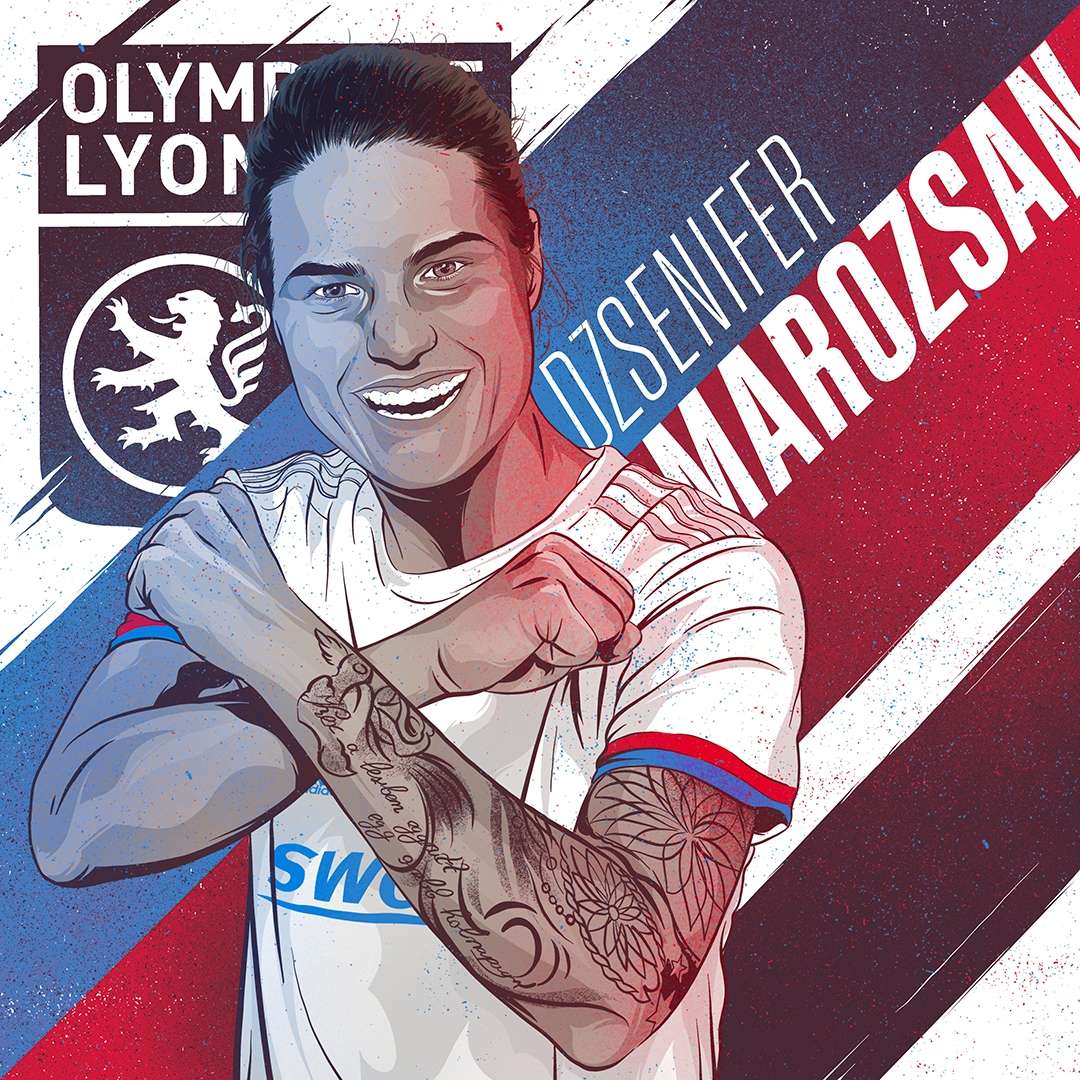 Lyon Dzsenifer Marozsan Goal 50 (1:1)