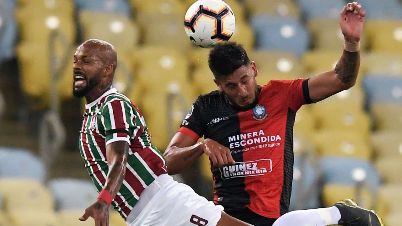 Bruno Silva Tobias Figueroa Fluminense Antofagasta Copa Sudamericana 26022019