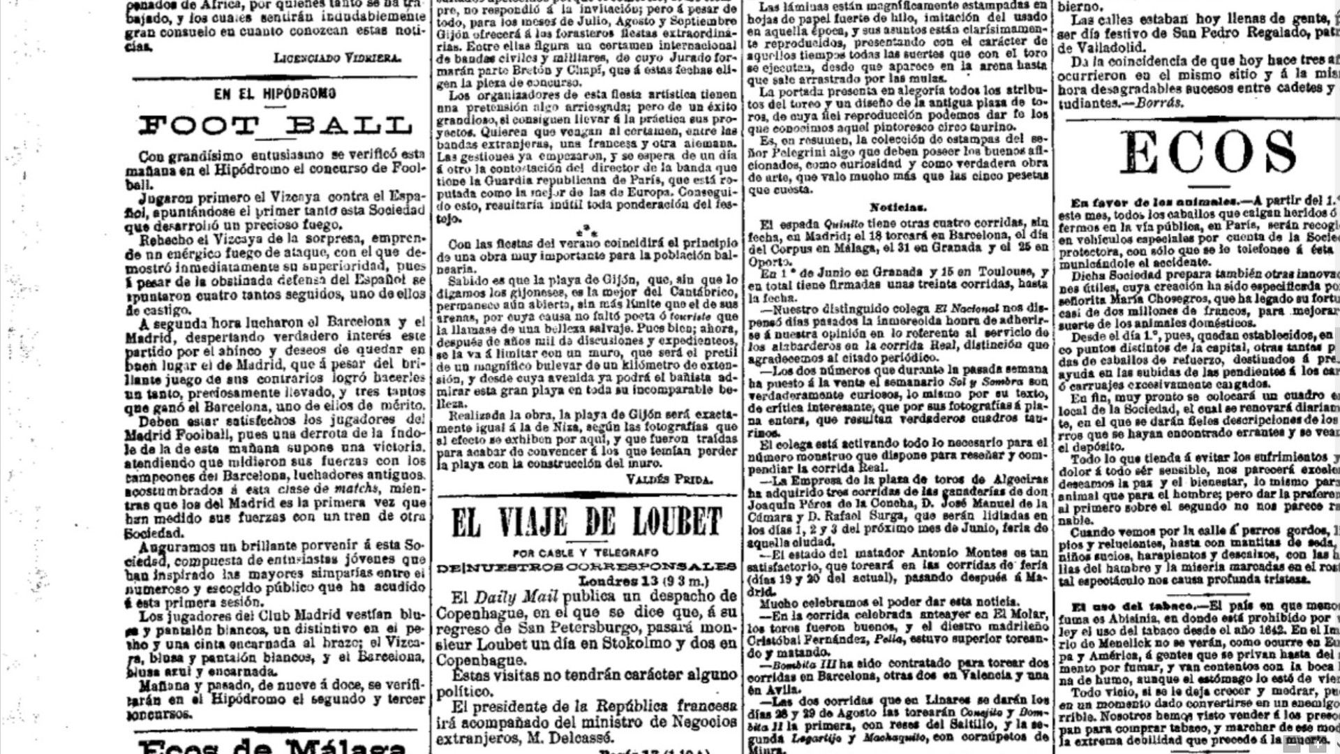 Real Madrid Barcelona 1902
