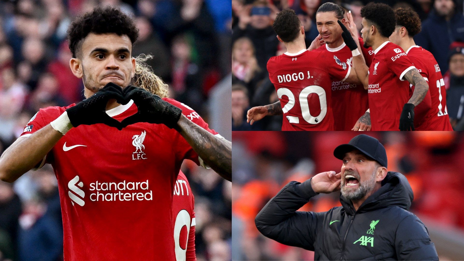 GFX Luis Diaz Darwin Nunez Jurgen Klopp 2023-24