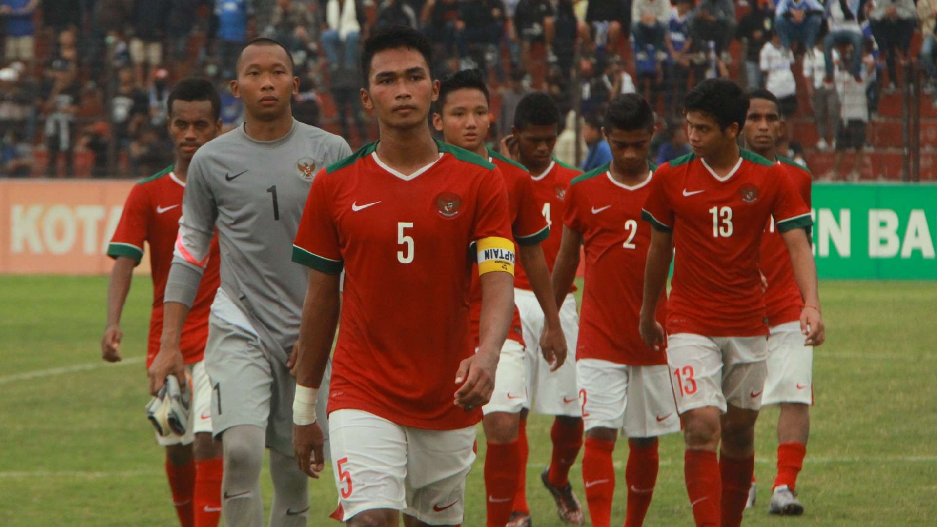 Bagas Adi Nugroho dkk. | Timnas Indonesia U-19| 26 Agustus 2016