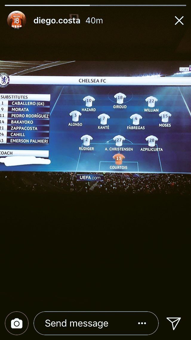 Diego Costa vs. Conte