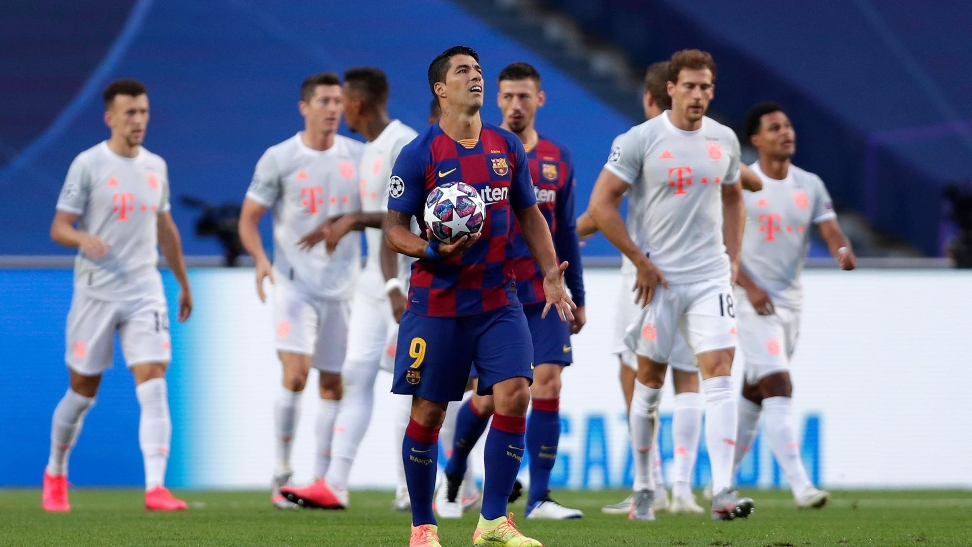 Suarez Barcelona Bayern UCL