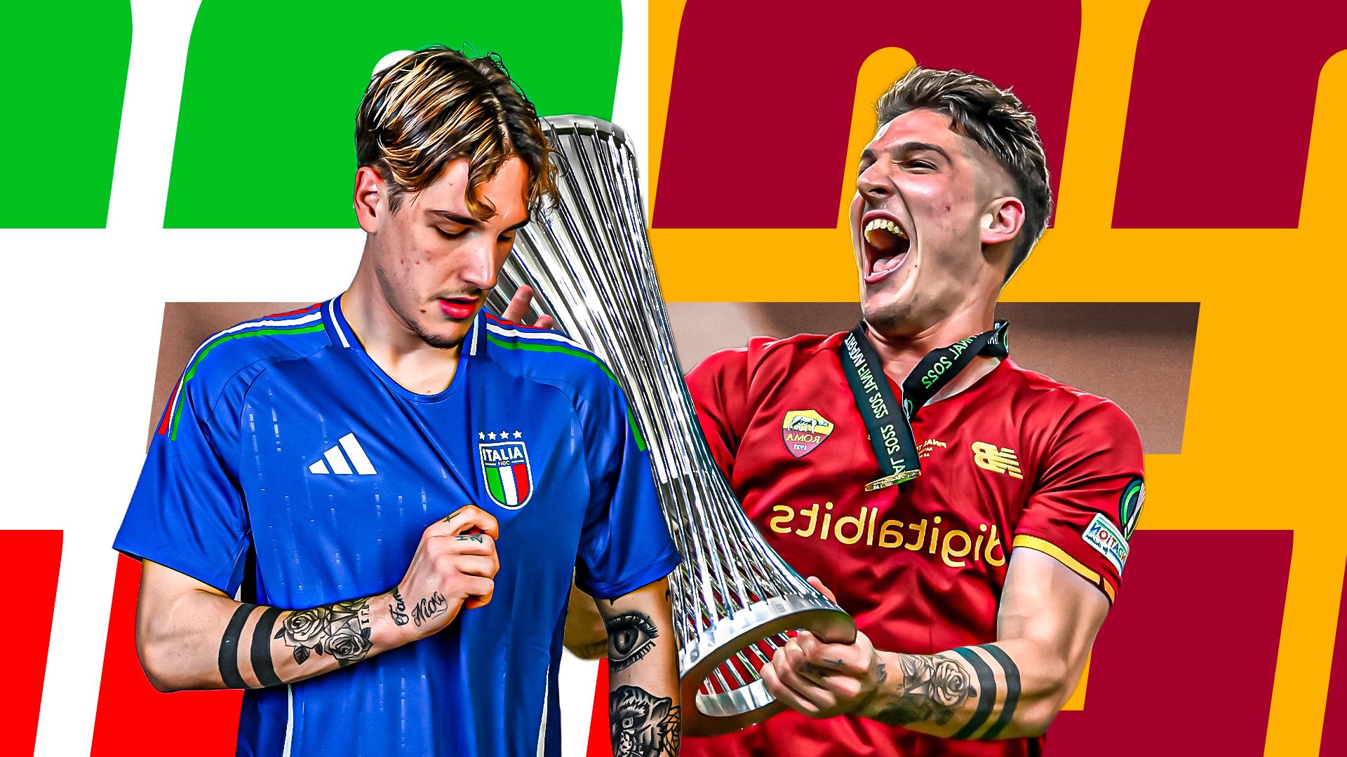 cm grafica Rabiot roma nazionale