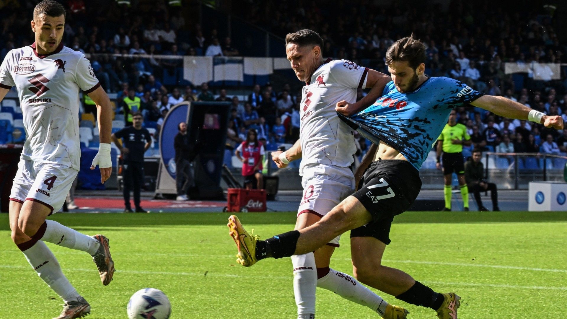 Lukic Kvaratskhelia Napoli Torino