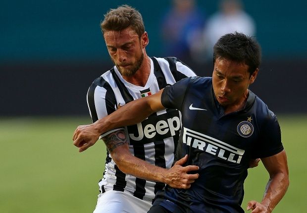 Claudio Marchisio, Yuto Nagatomo - Juventus-Inter