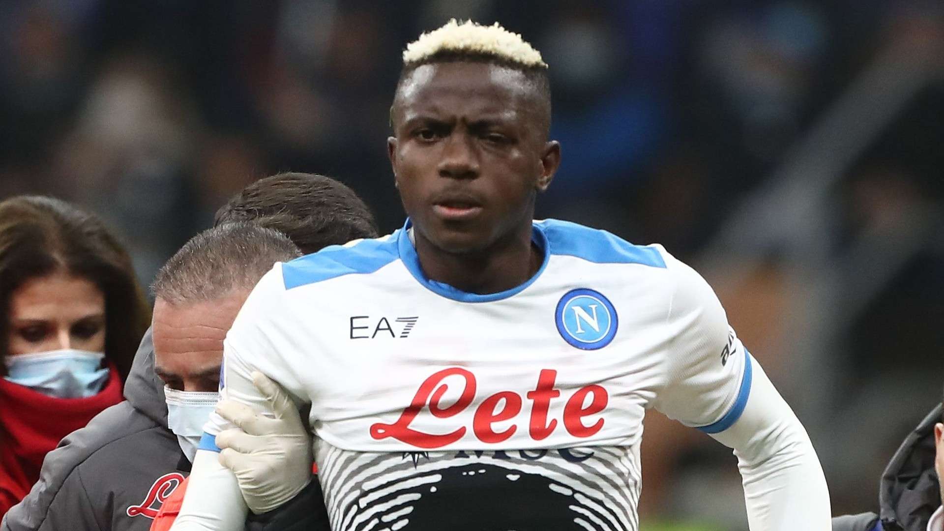 Victor Osimhen Napoli Inter injury 2021-22