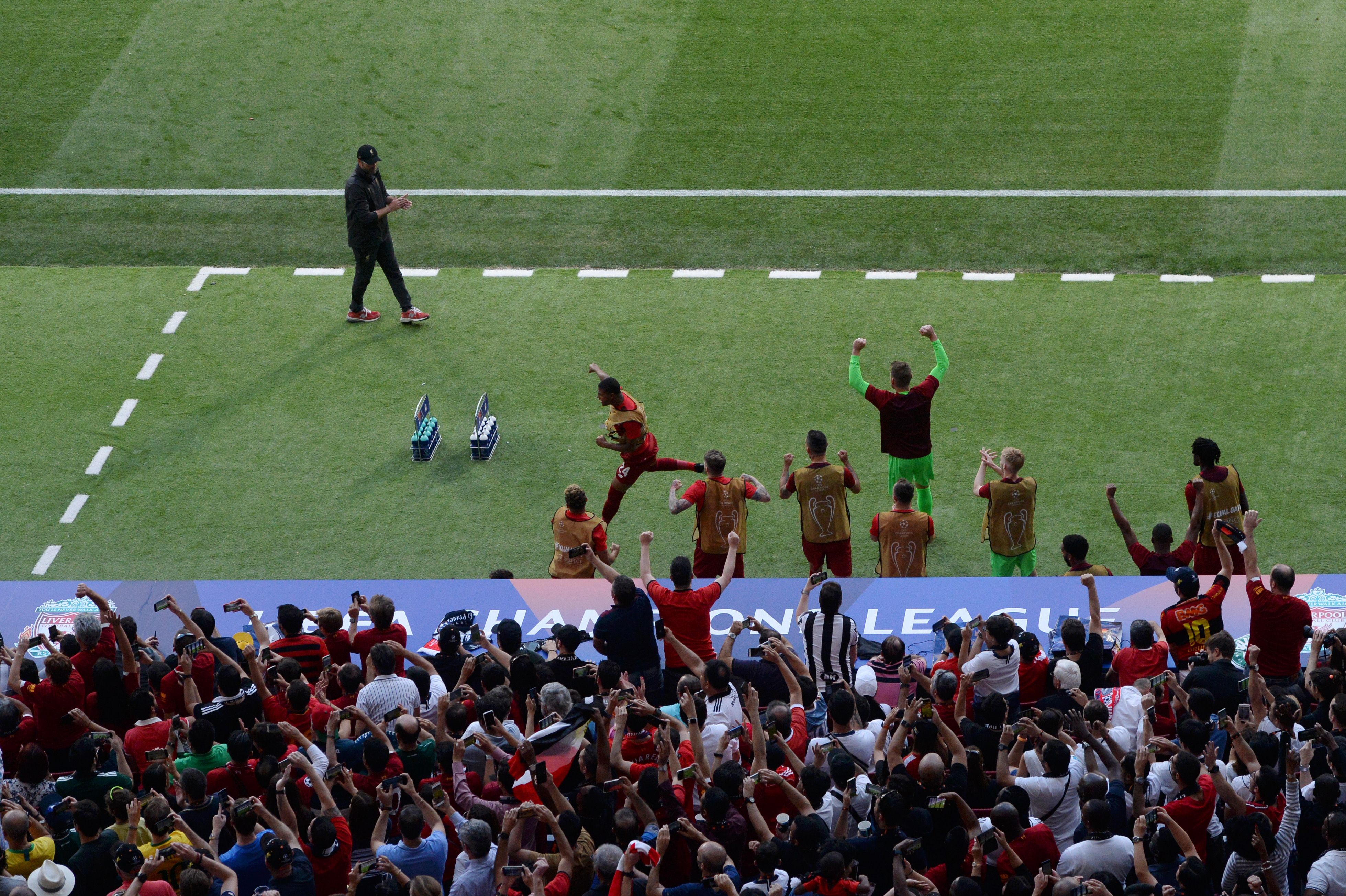 Jurgen Klopp Tottenham 0-2 Liverpool Champions League Final 2018/2019