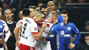 Max Meyer Kyriakos Papadopoulos Schalke 04 Hamburger SV 19112017