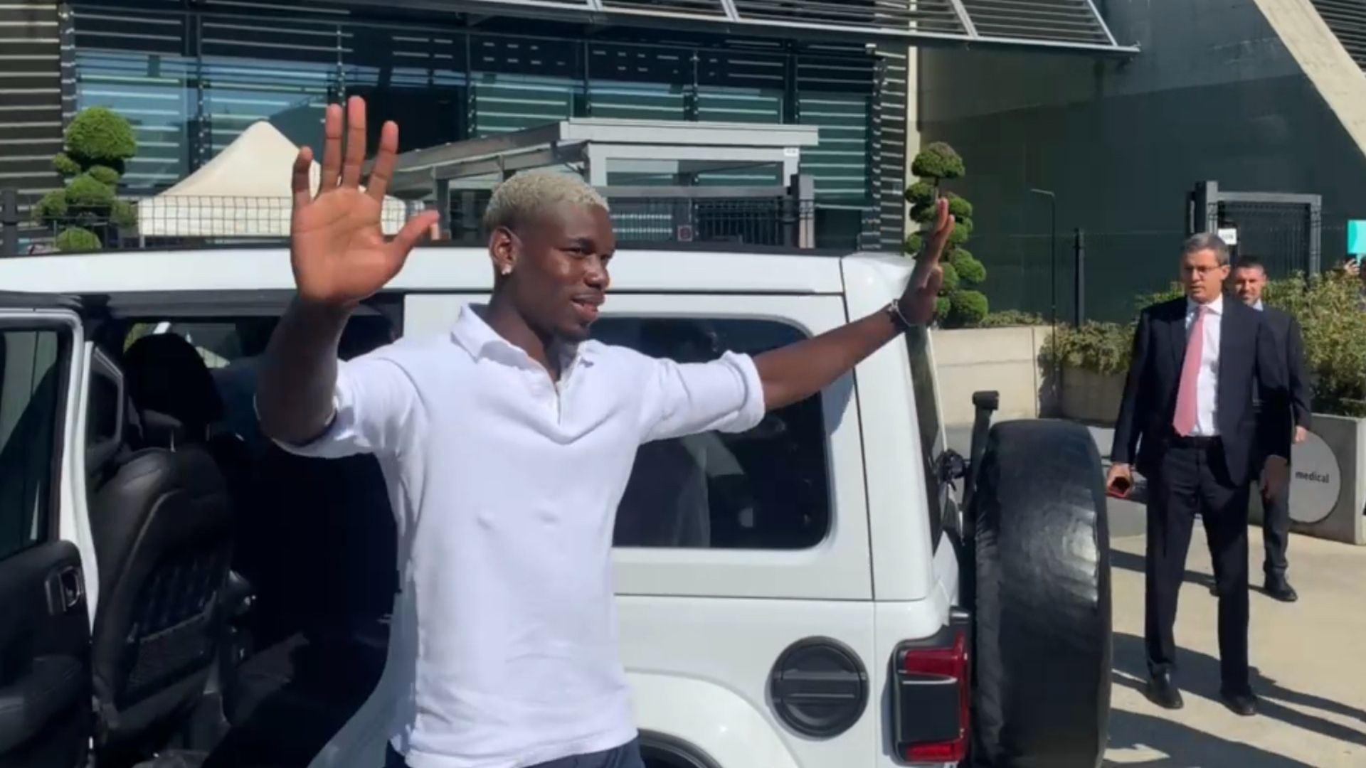 Paul Pogba visite