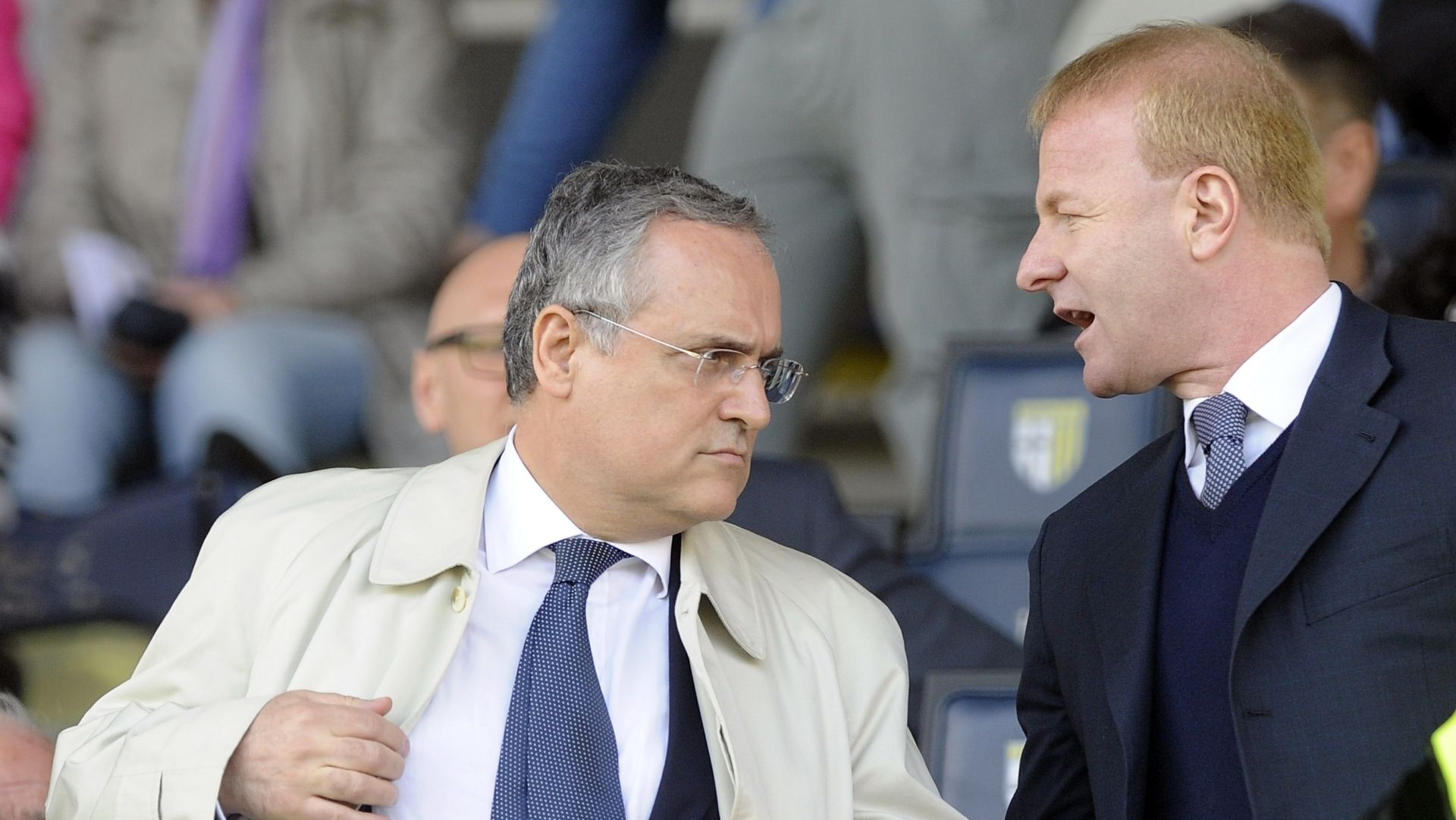 Claudio Lotito Igli Tare Lazio