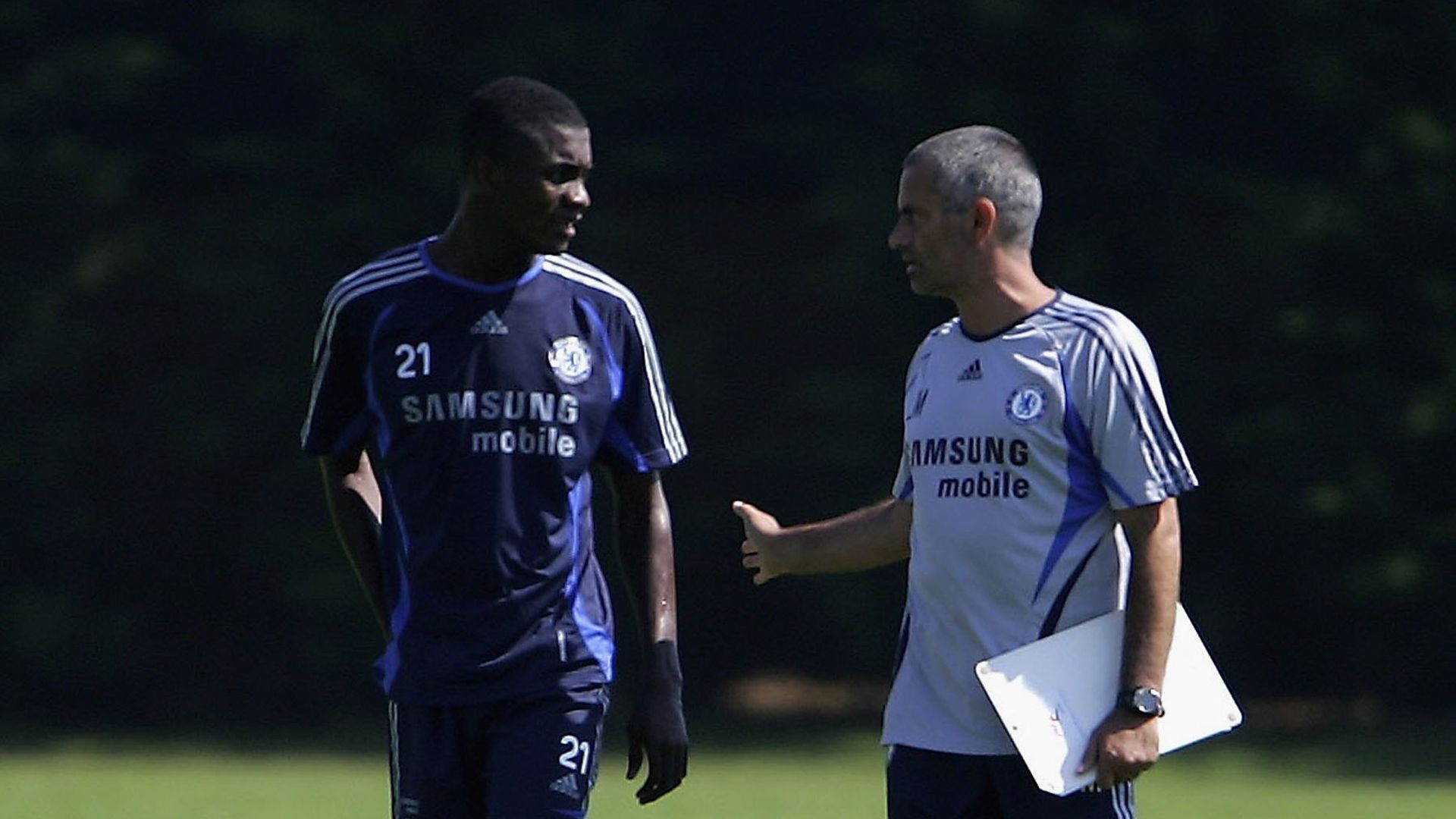 Salomon Kalou Jose Mourinho Chelsea 20016