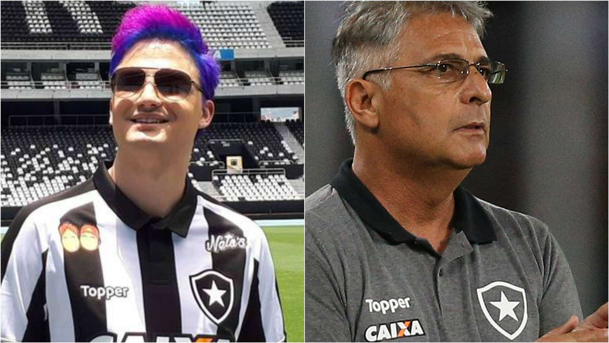 GFX Felipe Neto Marcos Paqueta Botafogo 2018
