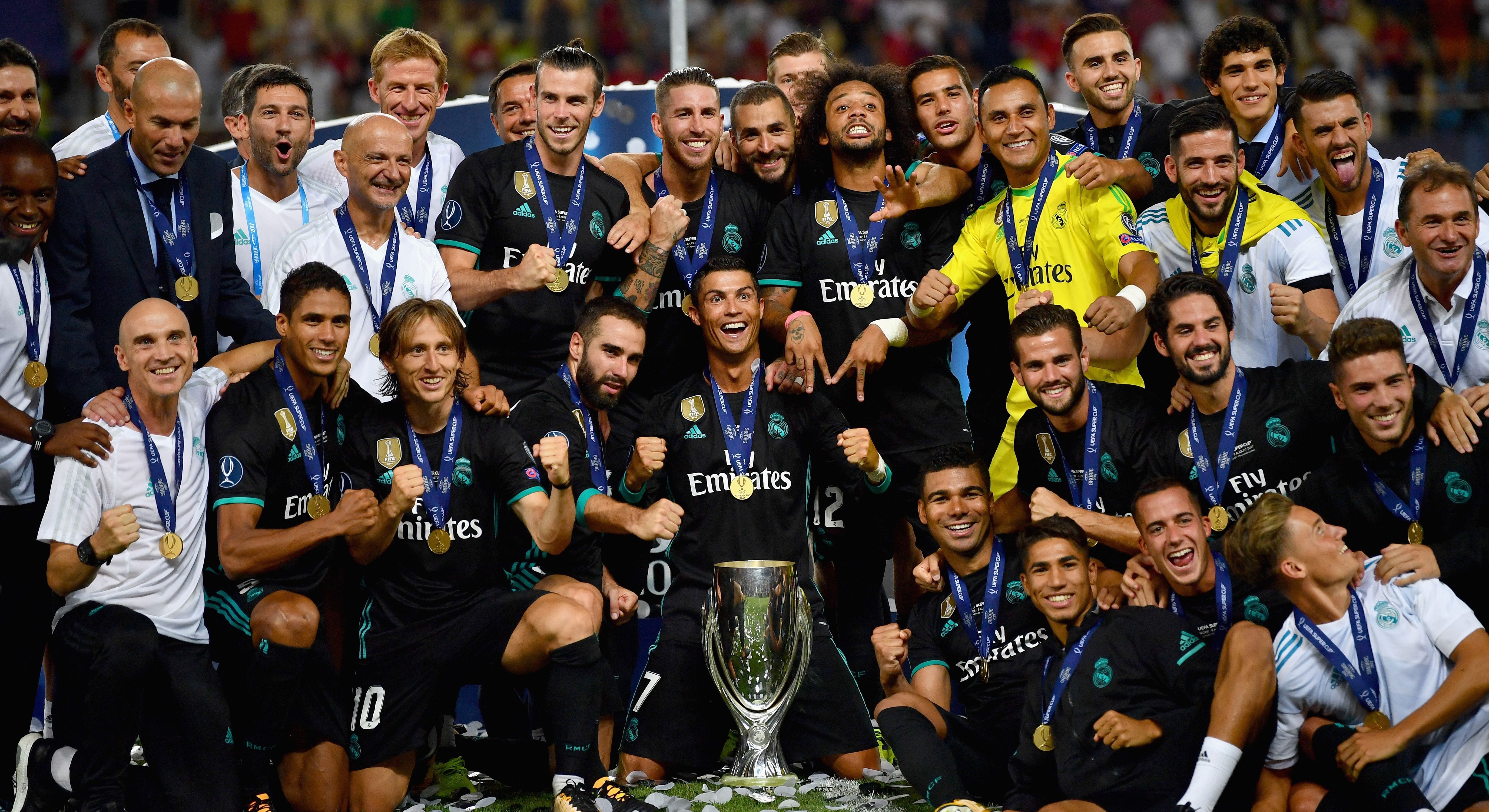 Real Madrid Manchester United UEFA Super Cup