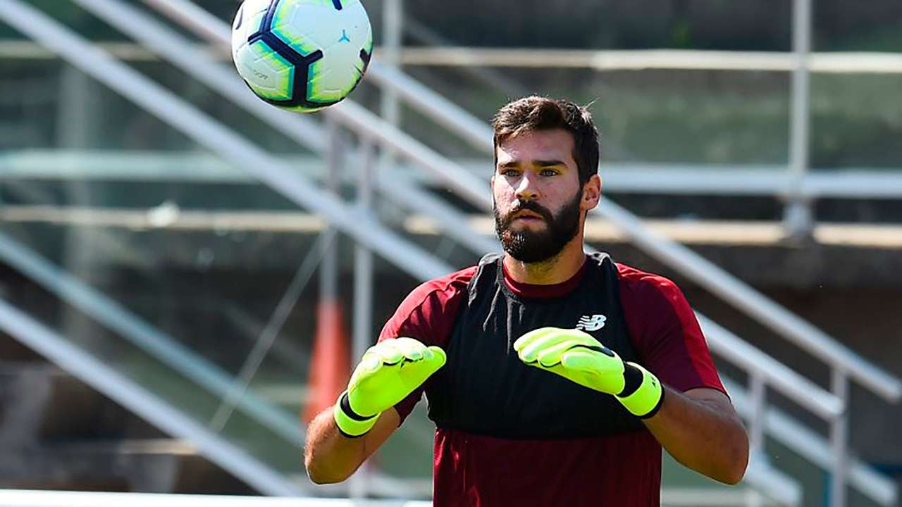 Alisson Becker Liverpool treino 31072018