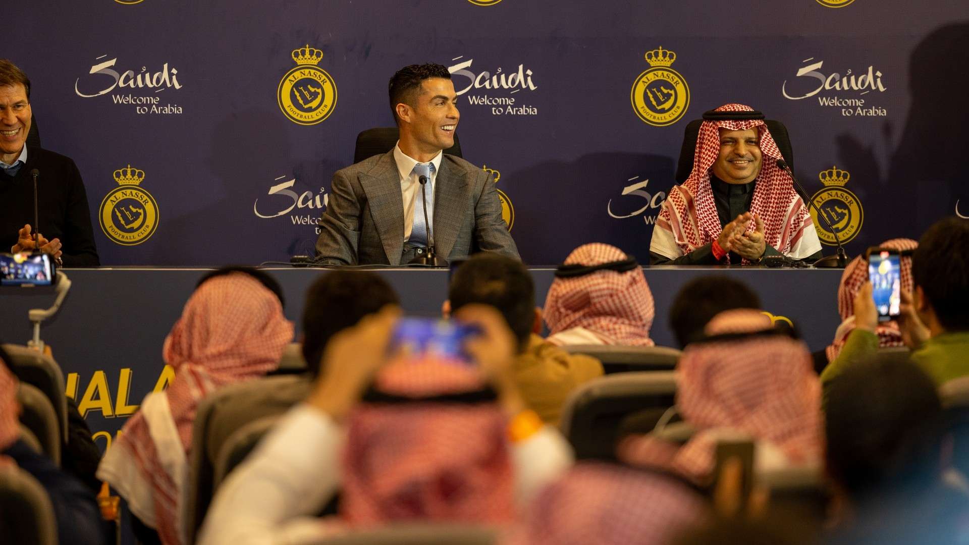 Ronaldo Al-Nassr presser