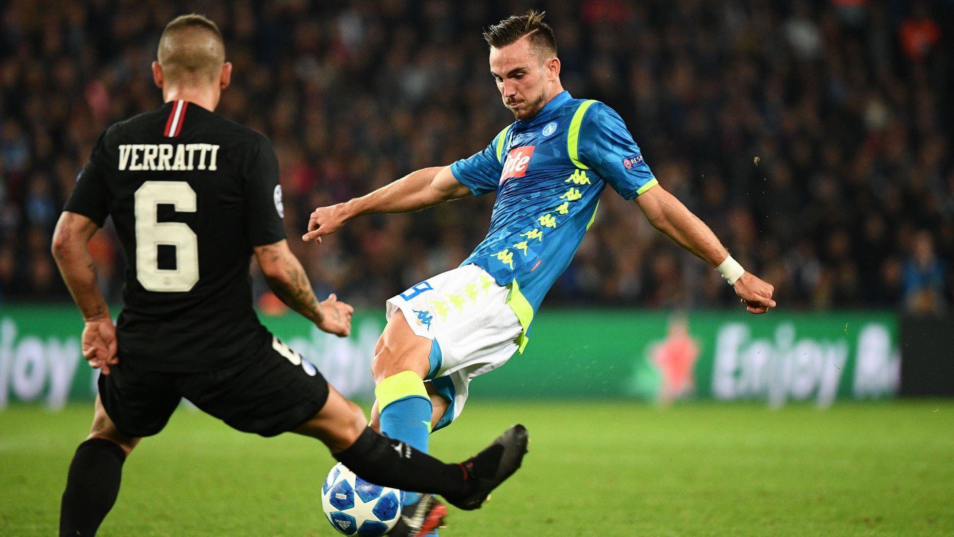 Marco Verratti Fabian Ruiz PSG Napoli