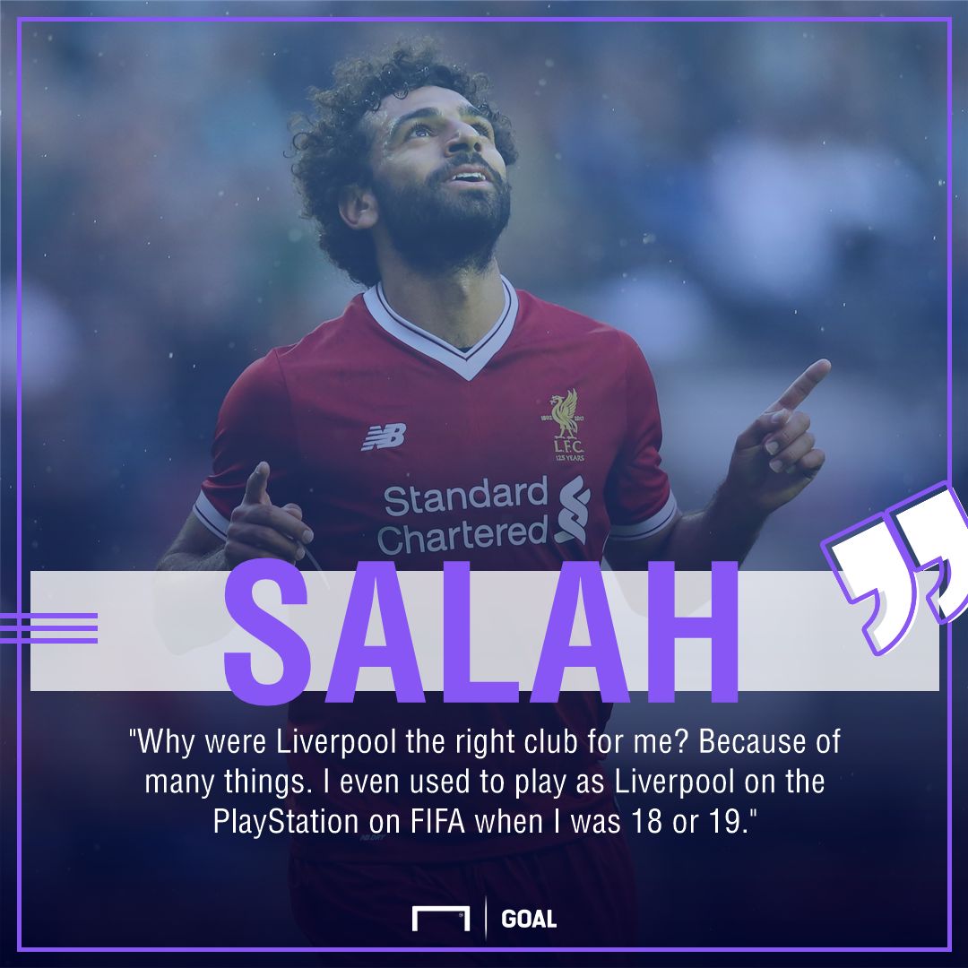 Mohamed Salah Liverpool PlayStation