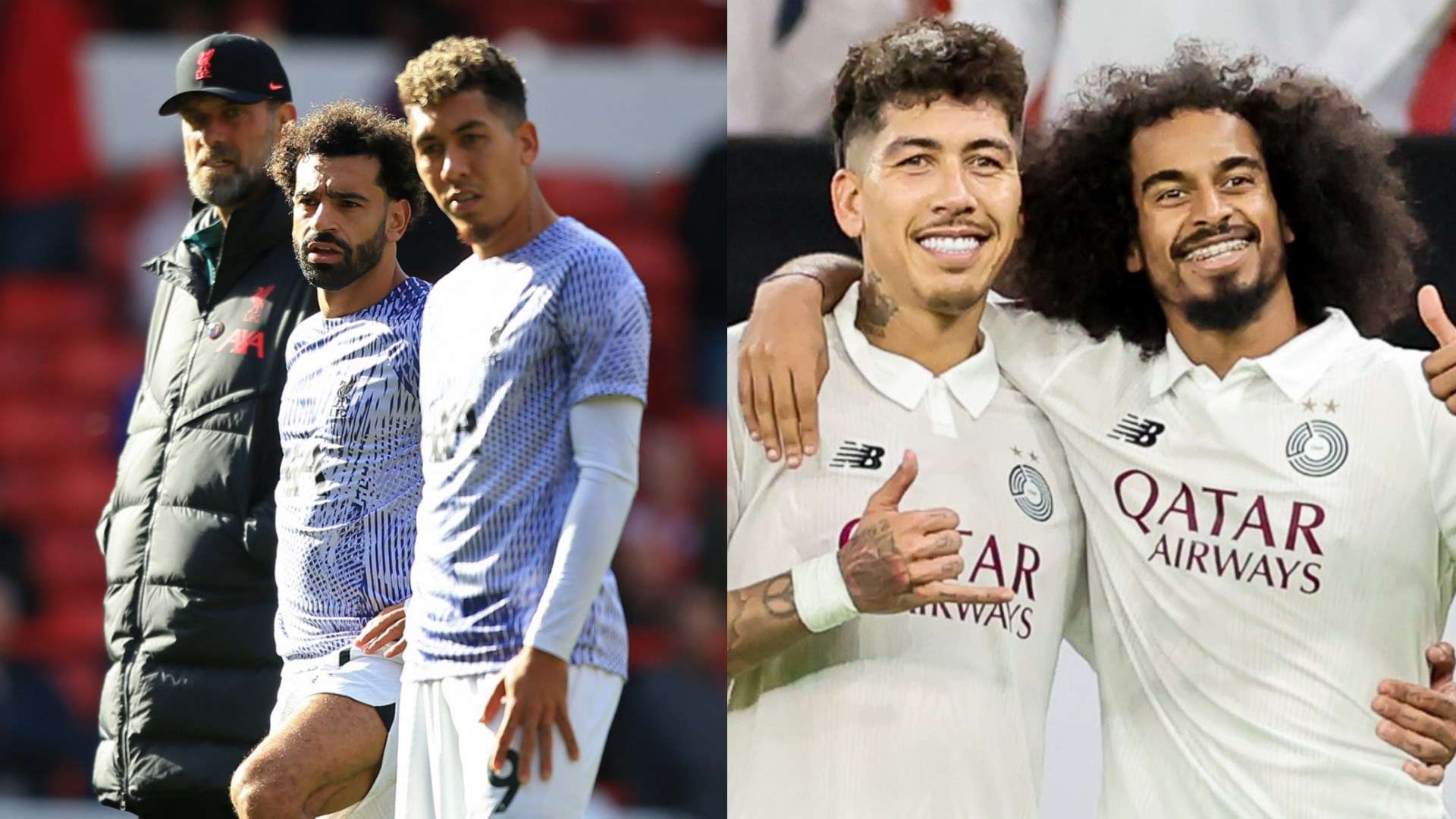 Roberto Firmino Salah Akram Afif Saad Liverpool GFX