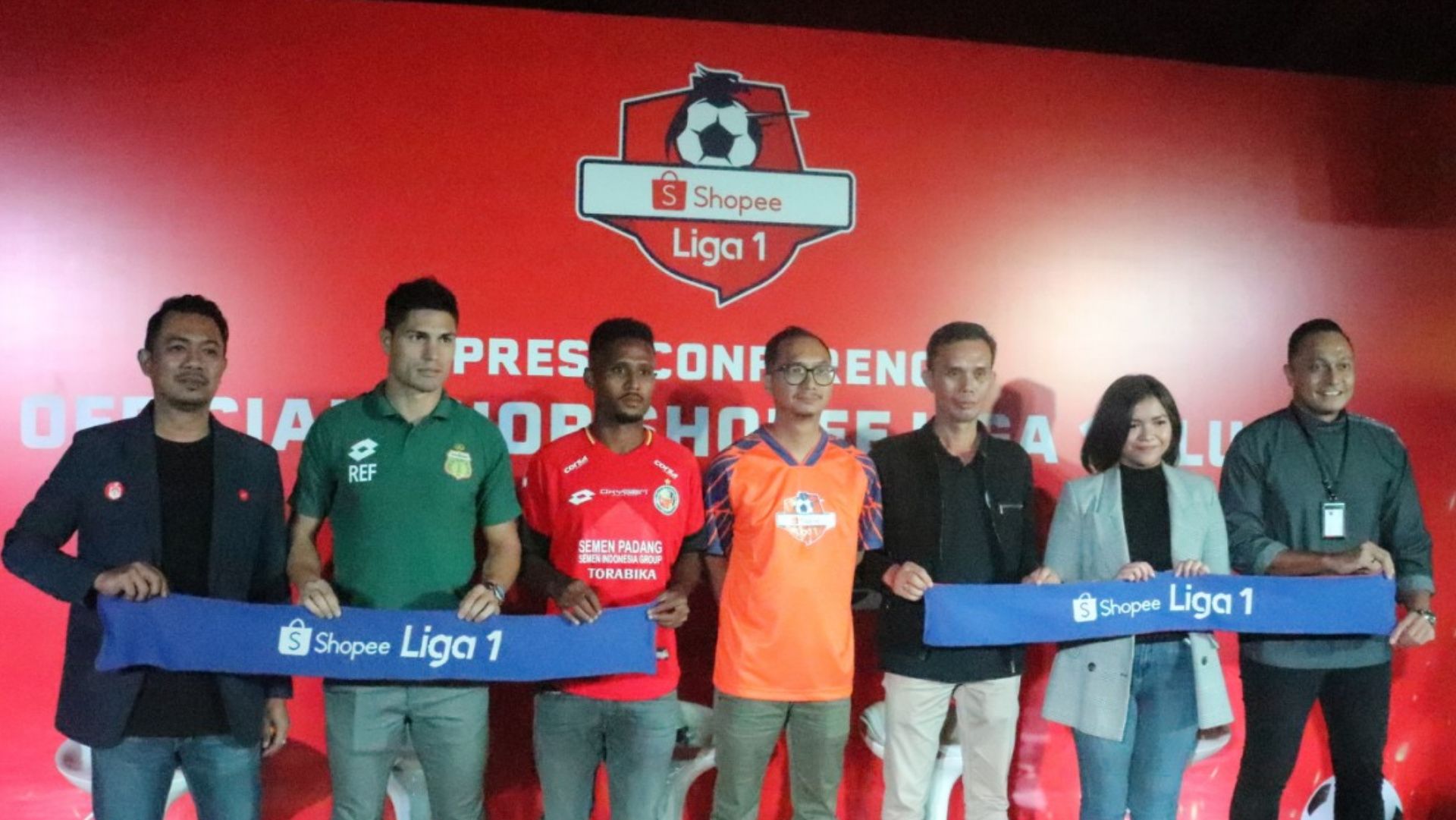 Jumpa Pers Shopee dan Lima Klub Liga 1 2019