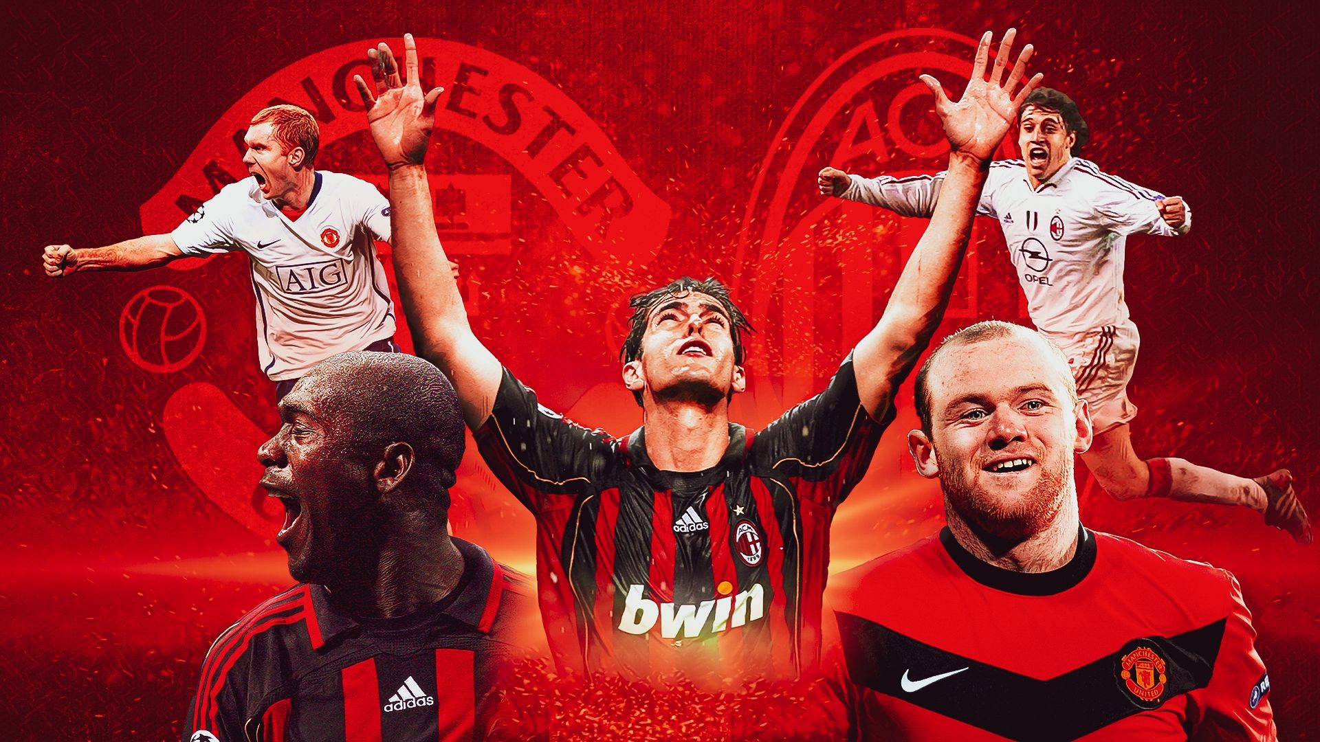 Man Utd-Milan precedenti GFX